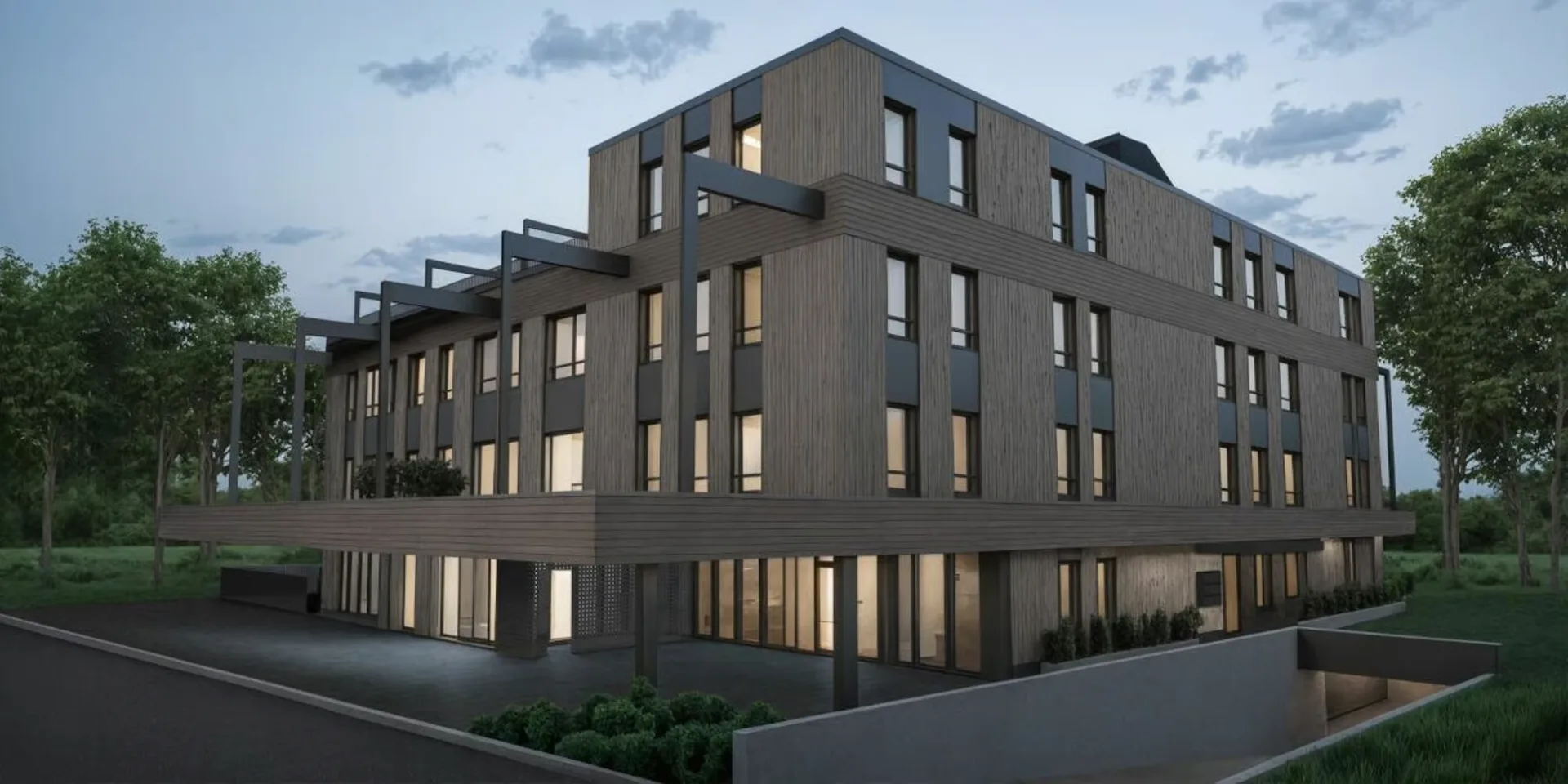 Moderne Büro- und Gewerbeflächen im Neubau in Würenlos - Bezug ab Frühling 2027