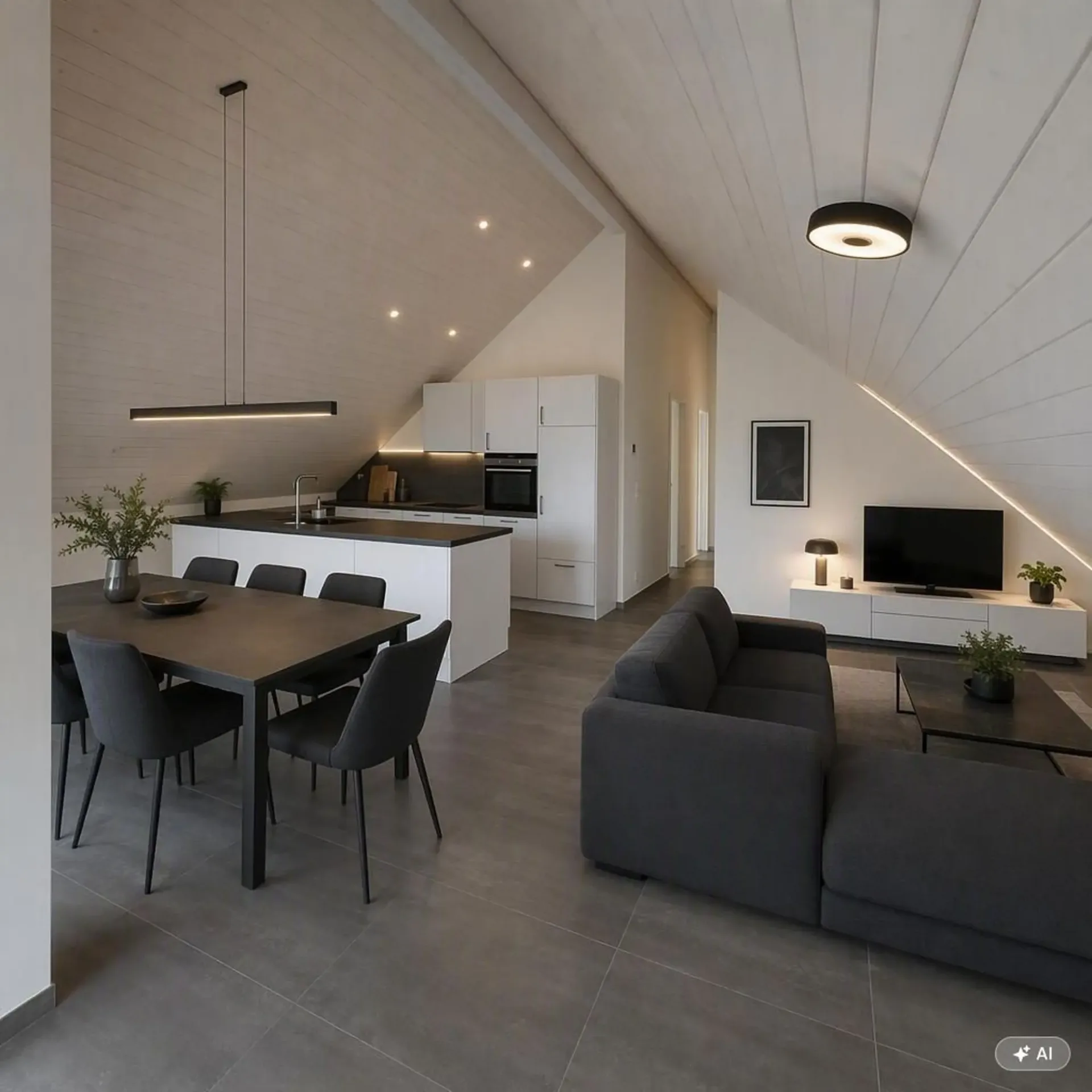 3.5 Zimmer Attikawohnung mit viel Charme