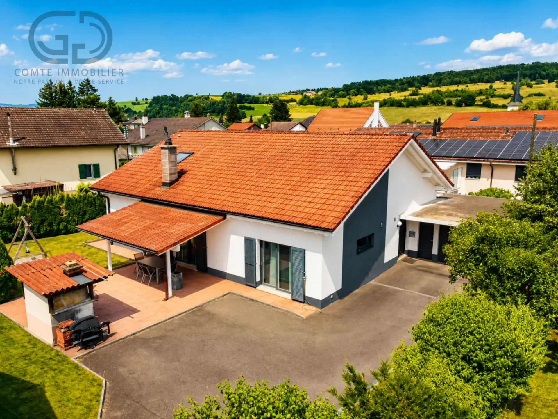 Schöne individuelle Villa mit 5.5 Zimmern