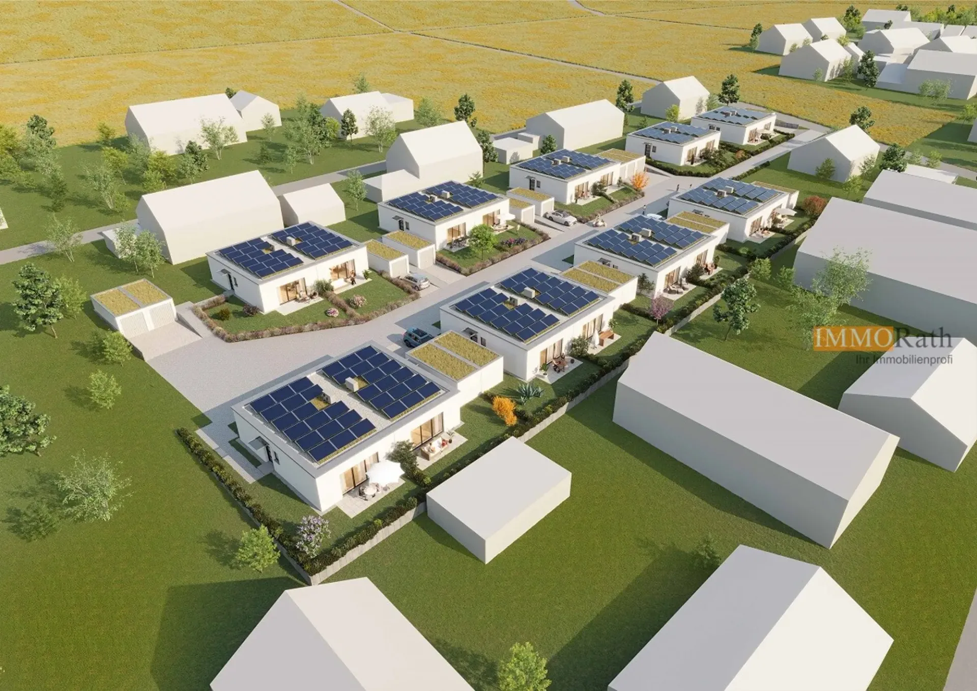 IMMORath.de - Neubau-Doppelhaushälfte mit Terrasse in Bingen