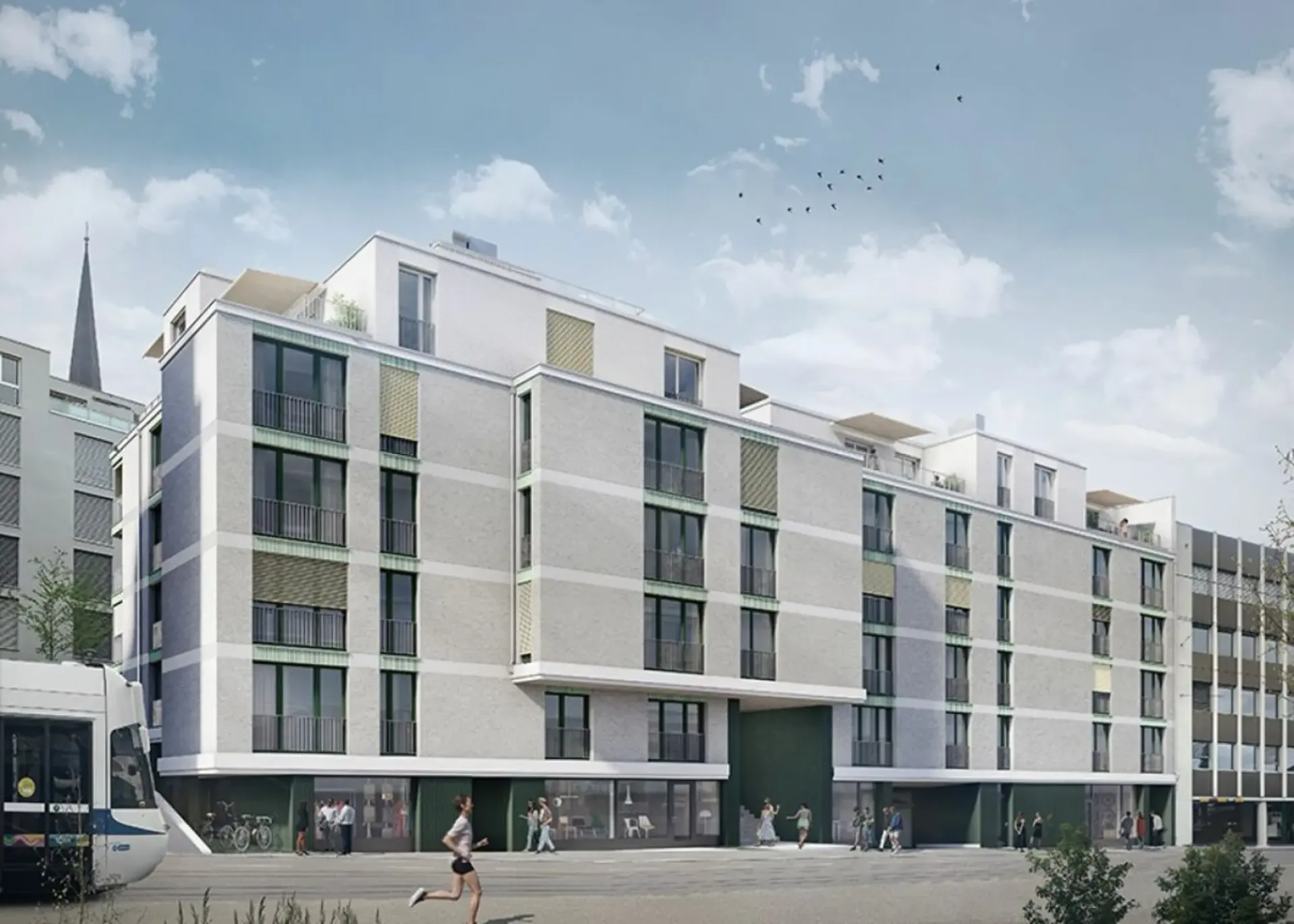 Premier location de surface commerciale/boutique dans Trio am Salersteig à Oerlikon
