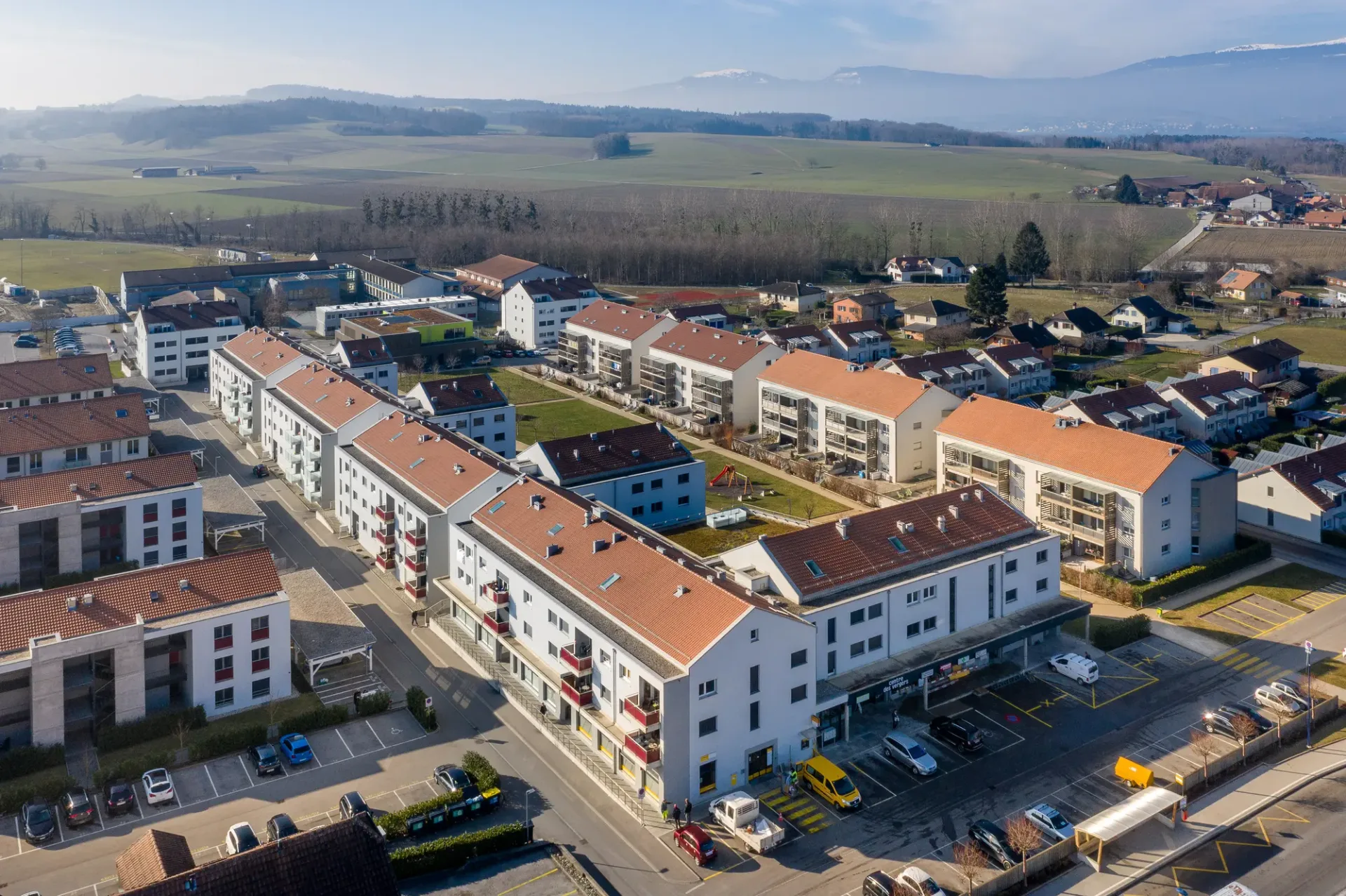 Außenparkplatz