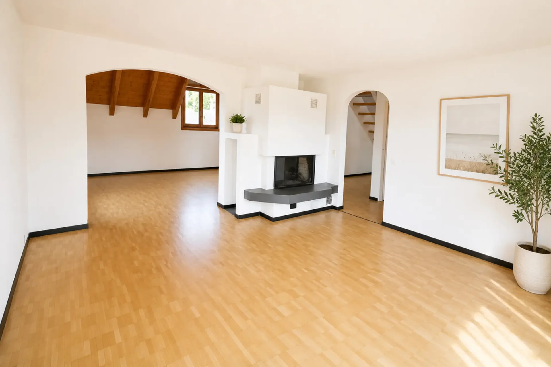 5,5 Zi. Duplex Wohnung im Dorfzentrum