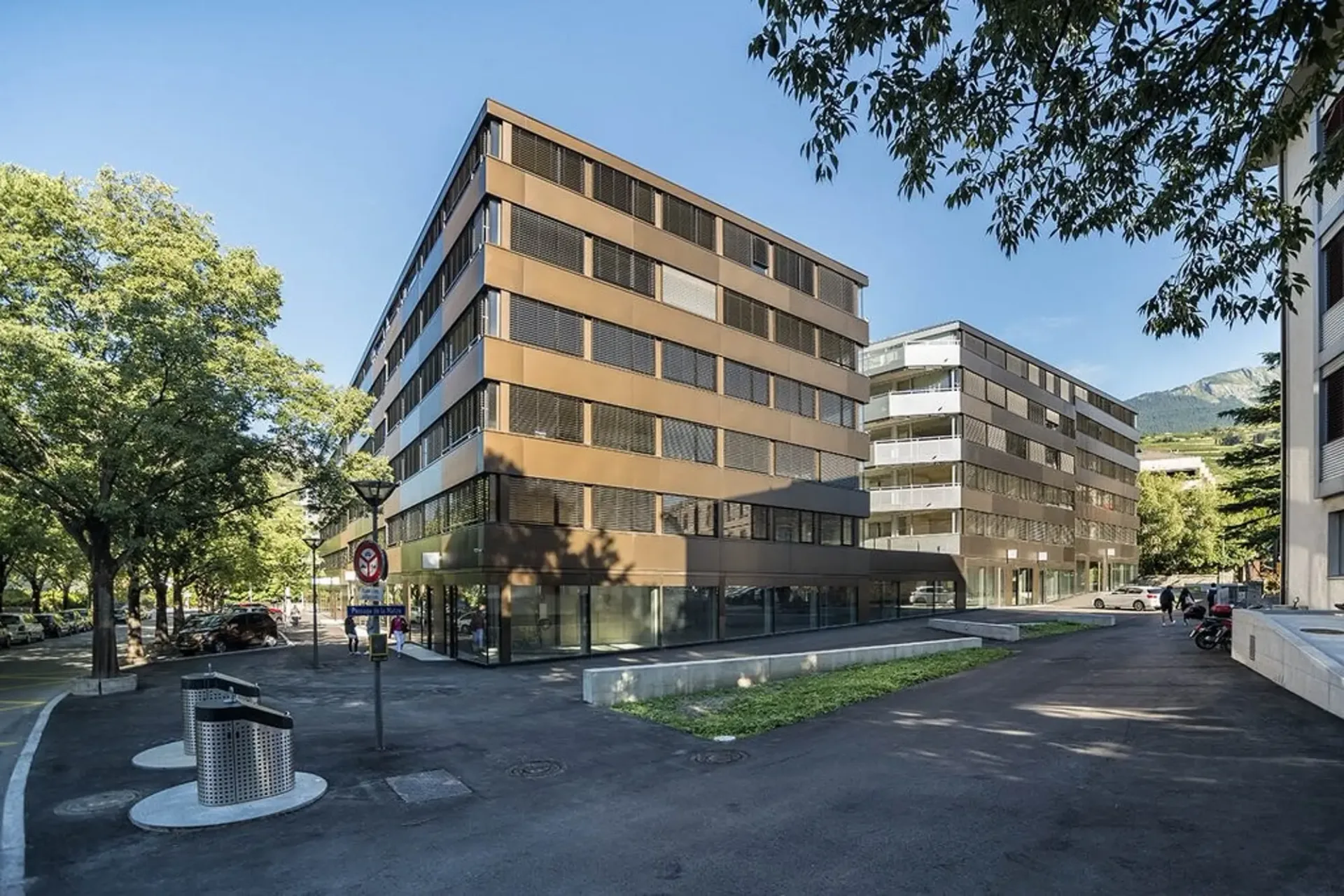 Parkplatz in der Innenstadt