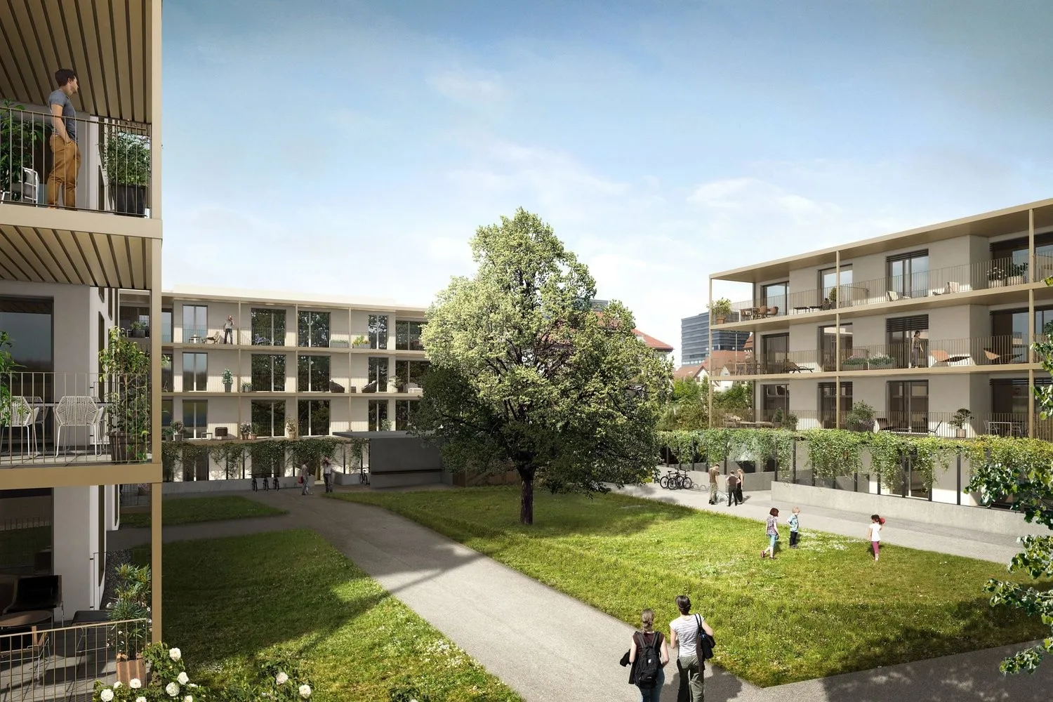 Appartement de rêve avec grande loggia
