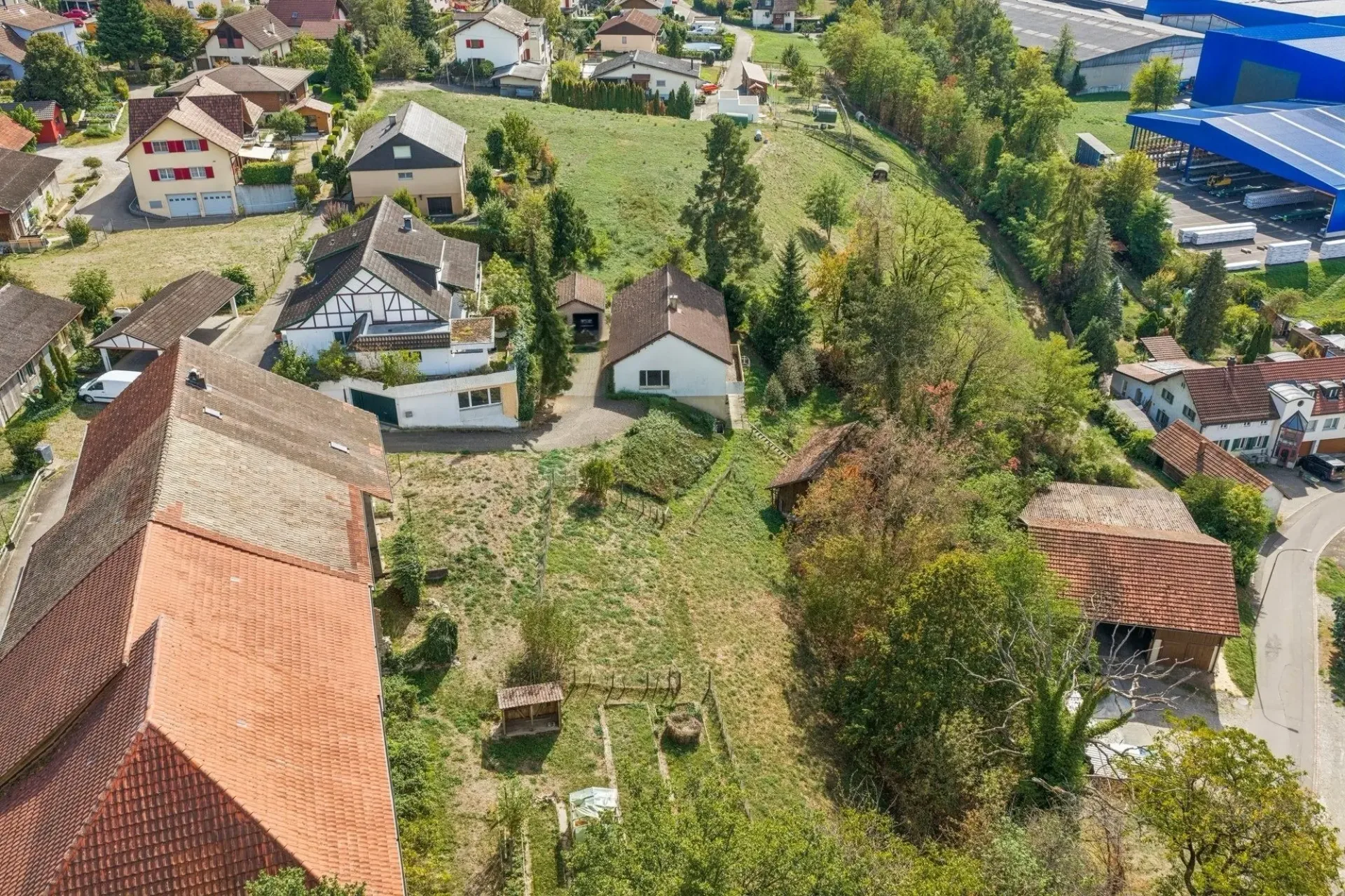 Terrain à bâtir attractif dans un emplacement avec une vue magnifique