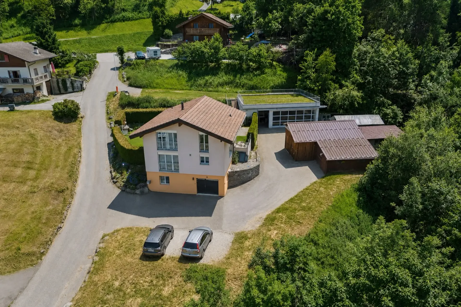 Einzelvilla in 10 Minuten Entfernung von Sion!
