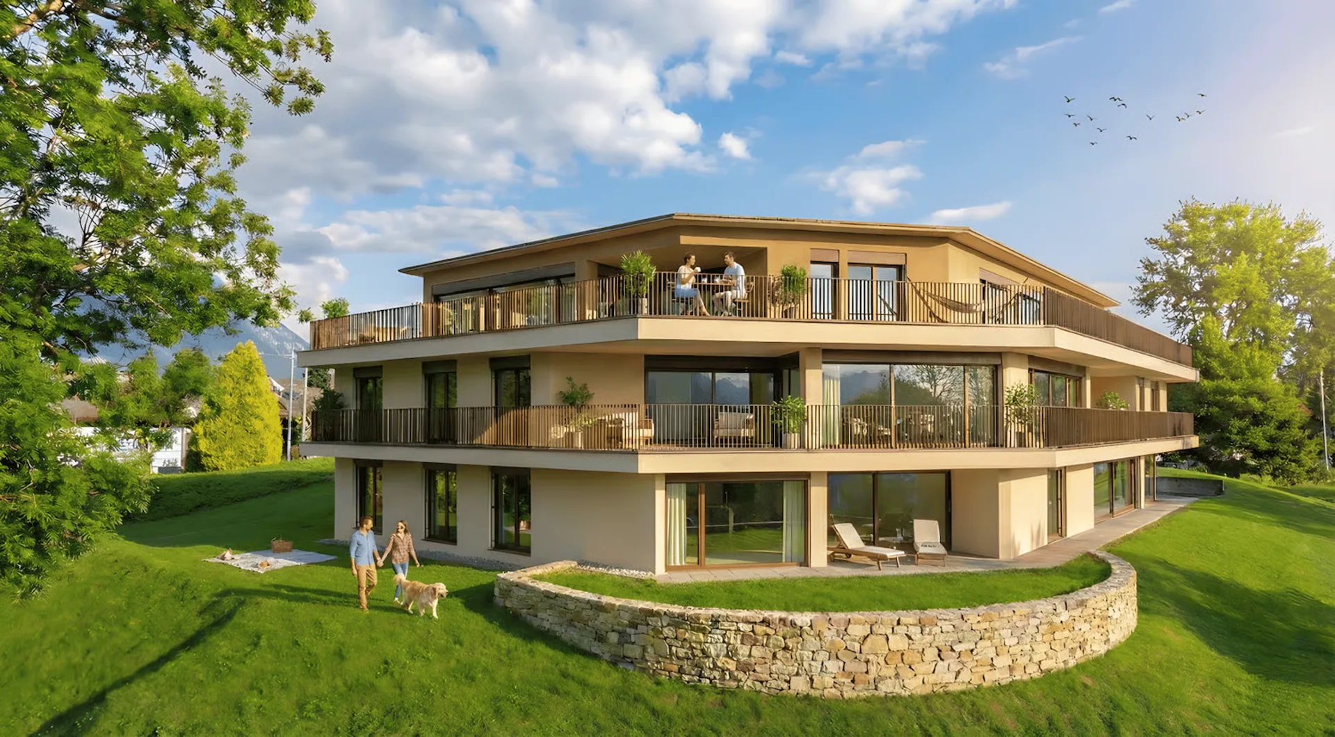 Familienfreundlich wohnen in Bellach – exklusive 5.5-Zimmer-Wohnung mit 155 m² und grosser Terrasse
