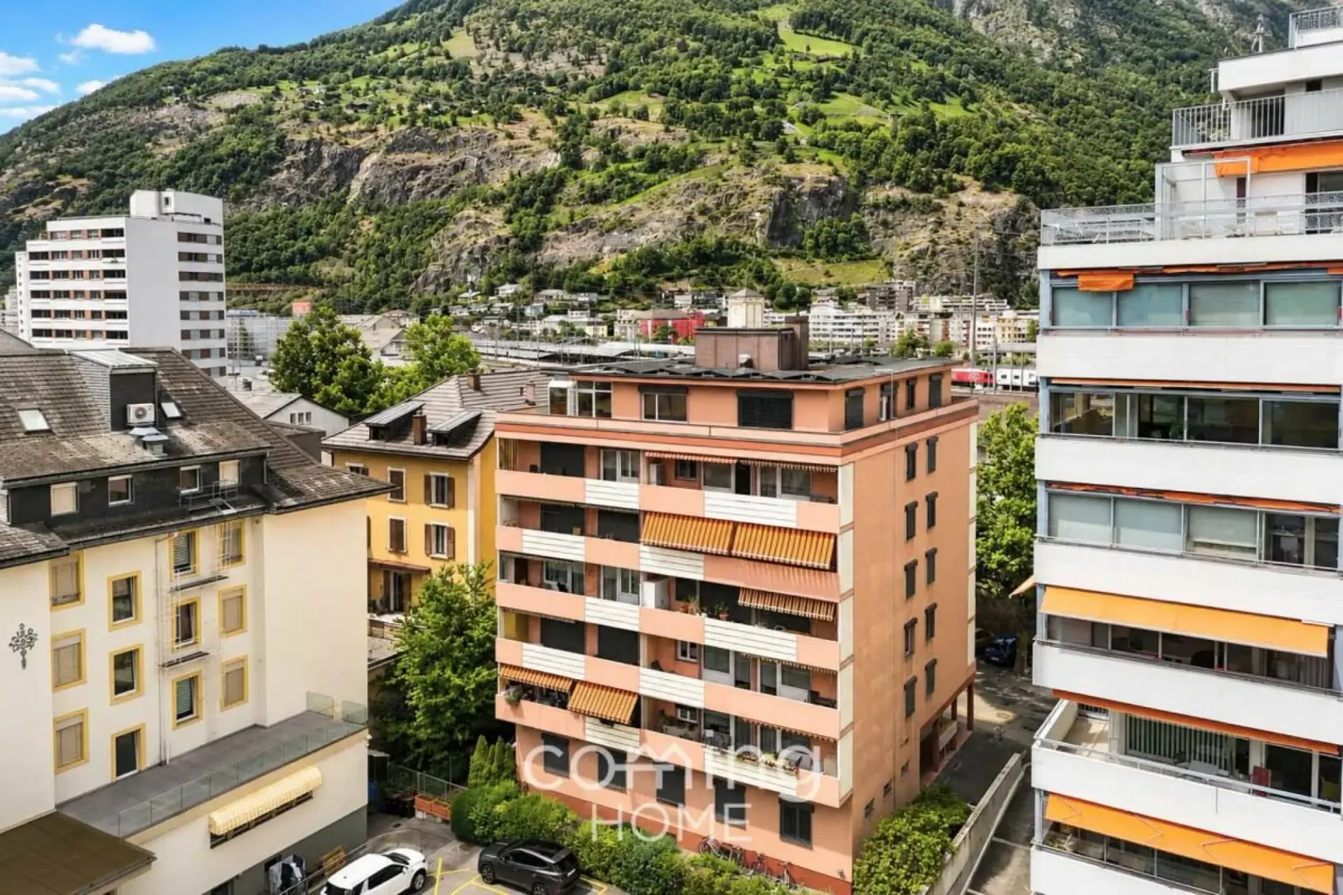 Grosszügige Attikawohnung mit Panoramaterrasse - Brig