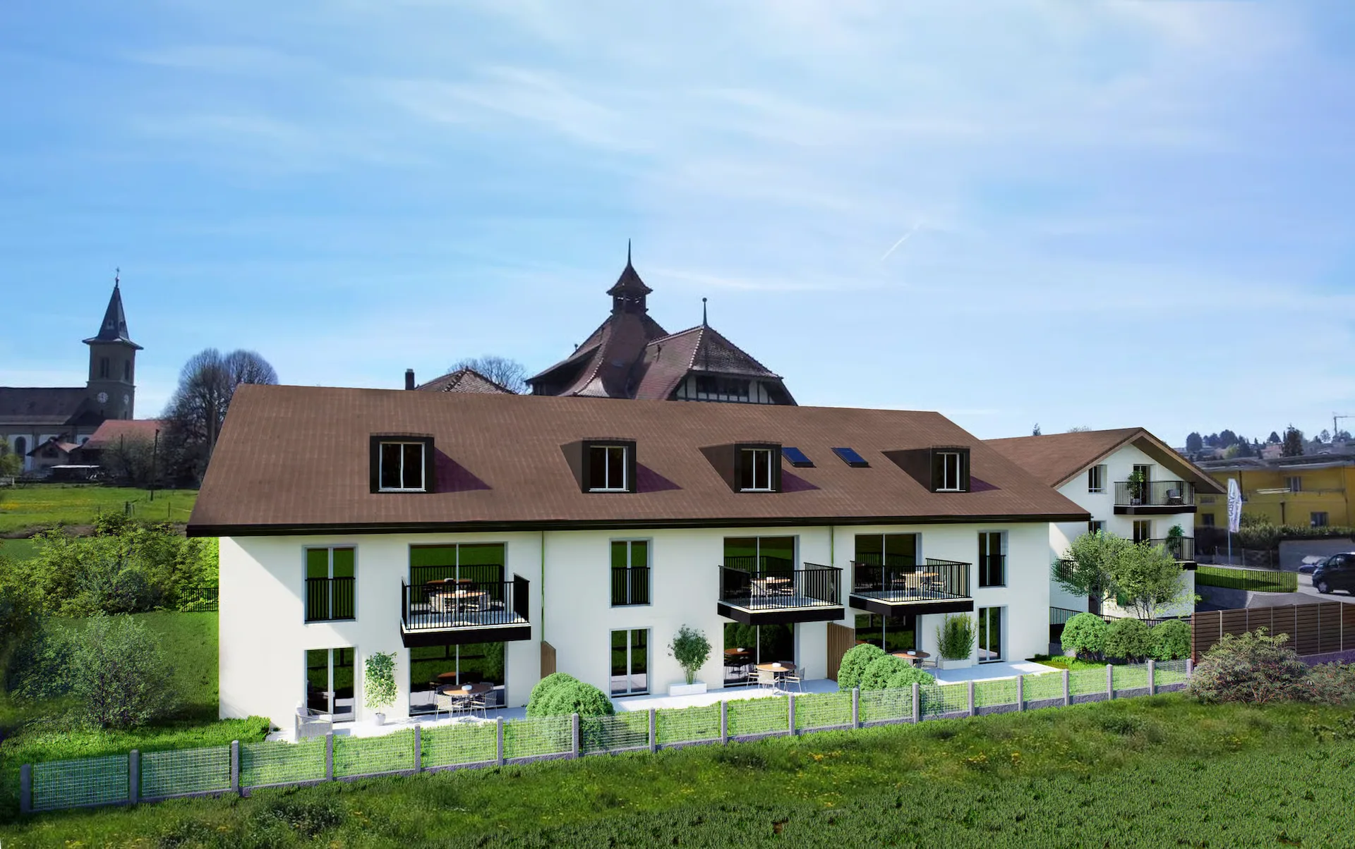 Neue Promotion! 5.5 Zimmer - Wohnung mit Balkon, Belfaux
