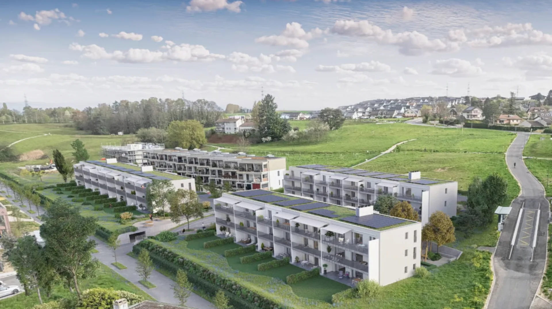 Geräumiges 1,5-Zimmer-Neubauwohnung mit 41m2 und Balkon