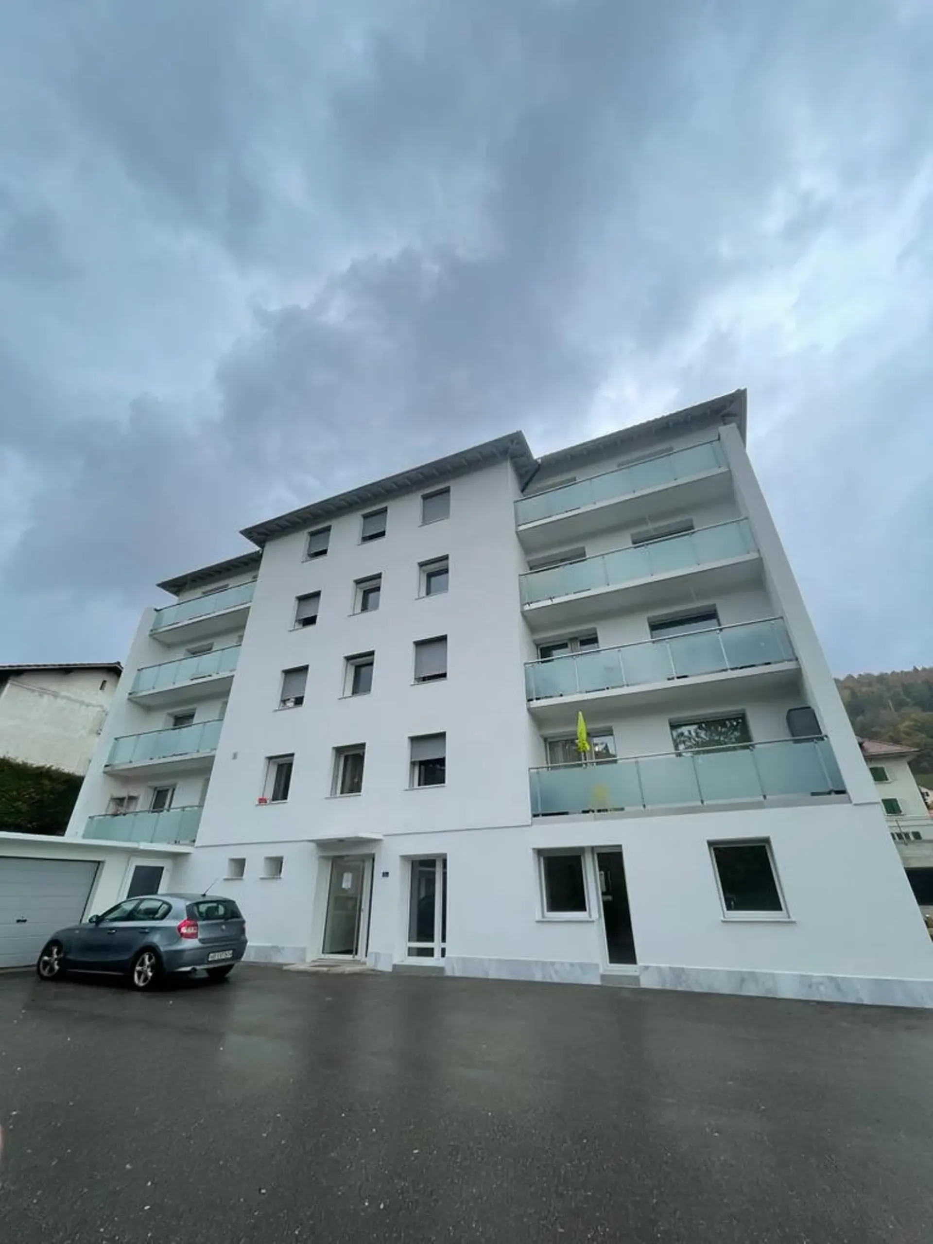 Wohnung mit Garten renoviert