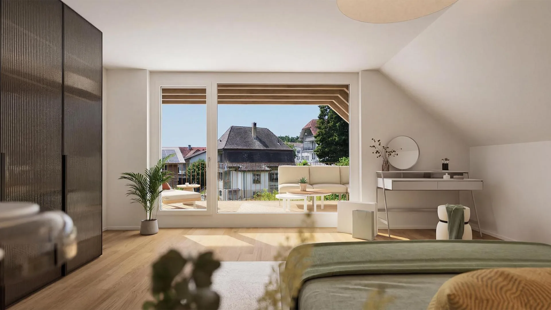 3,5-Zimmer-Neubau-Eigentumswohnung mit Weitblick in Lüterswil (Bucheggberg)