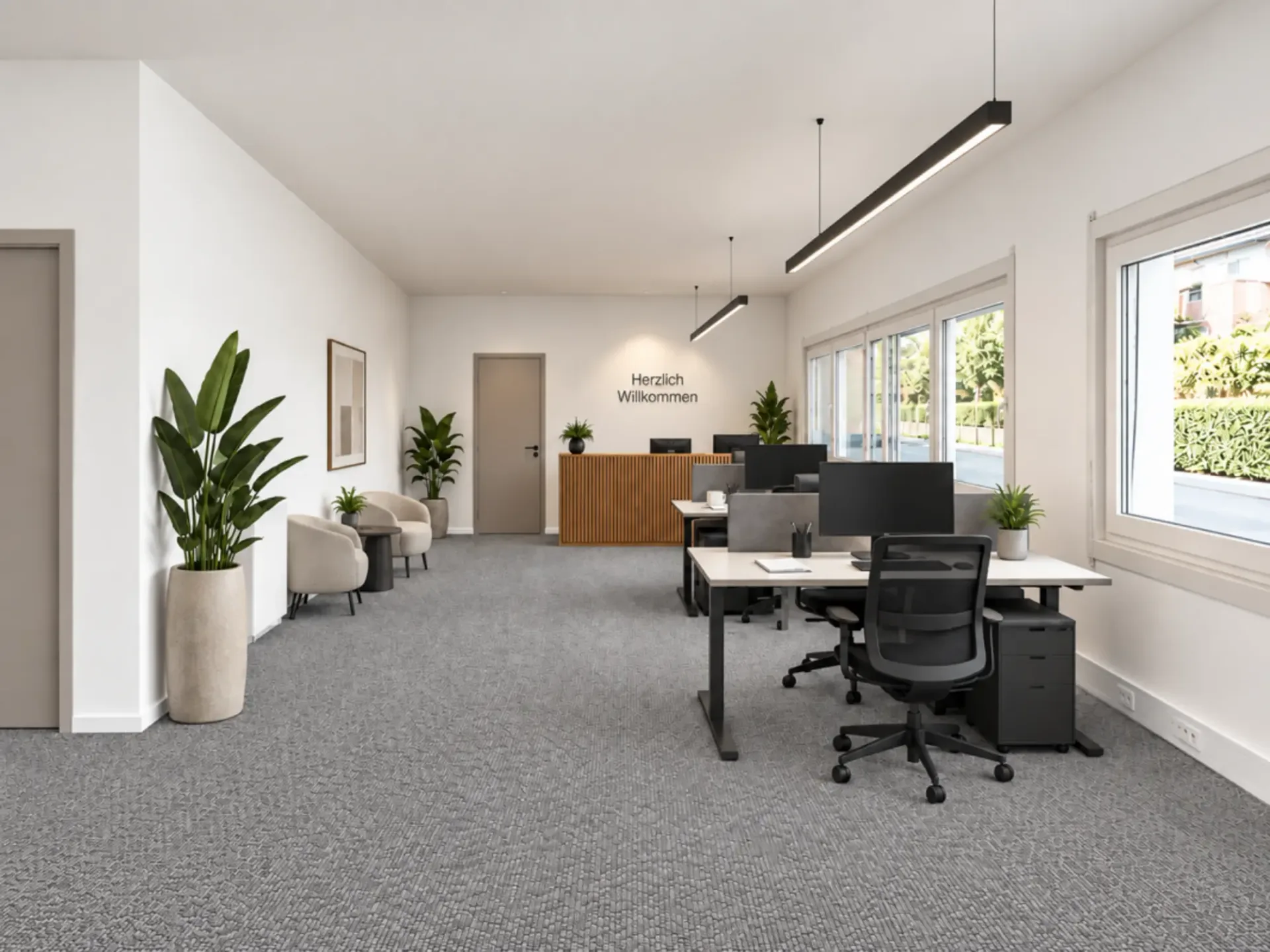 Commercial Park in Top Location - Halle, flexible commercial spaces and first occupancy of office spaces