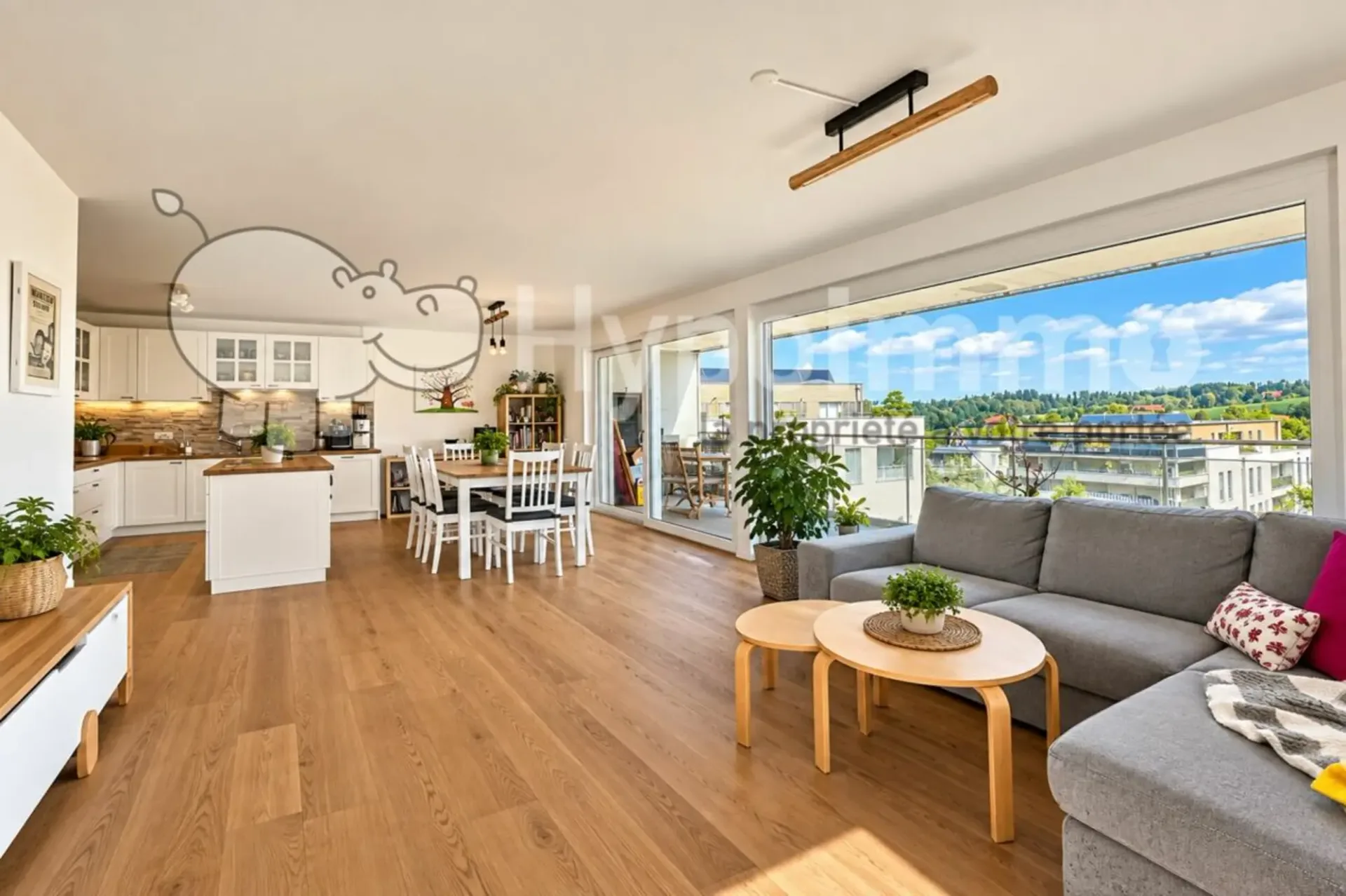 Prächtige 4.5-Zimmer-Wohnung mit Terrasse