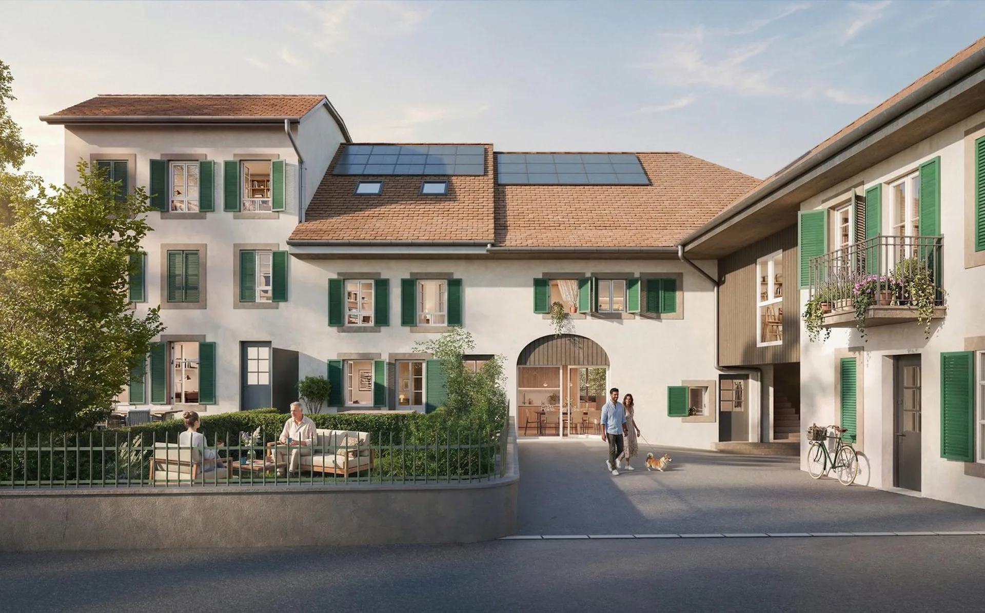 Promotion Les Vergers de Chamblon - 6 Magnifiques appartements avec terrasses et jardins privatifs
