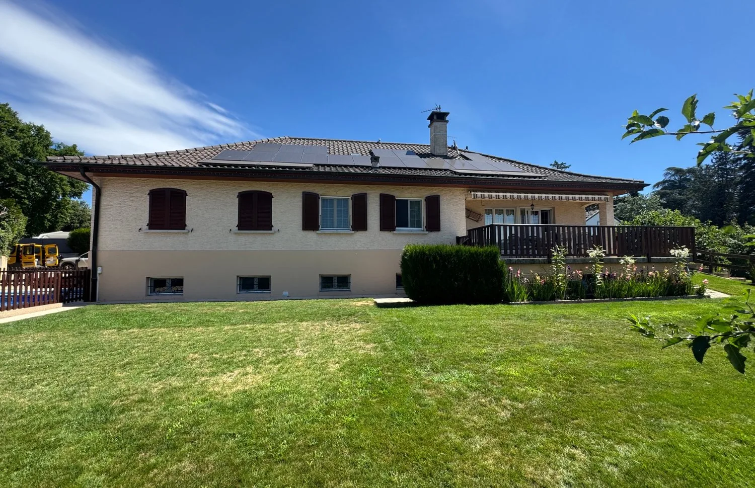 Villa mit 8 Zimmern in Viager besetzt ohne Miete – Pool und Garten – Vernier (GE)