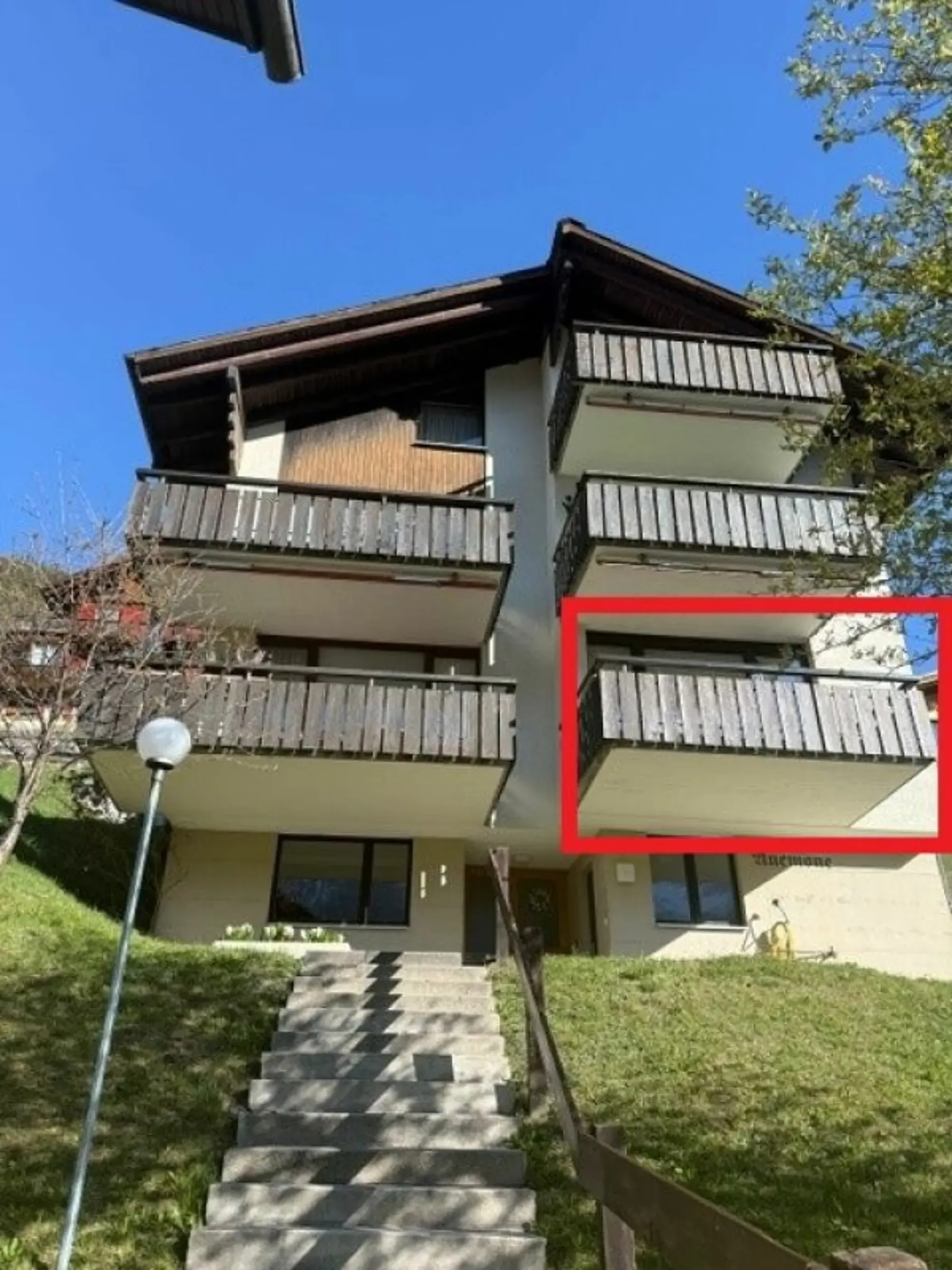 Sonnige 2.5-Zimmerwohnung, Hauptstrasse 30, Davos Wiesen
