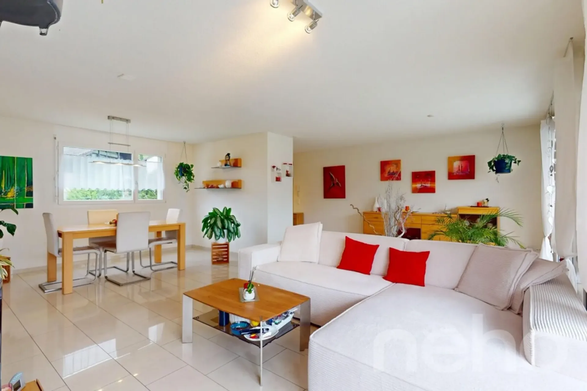 Your new home with a large balcony and a great view