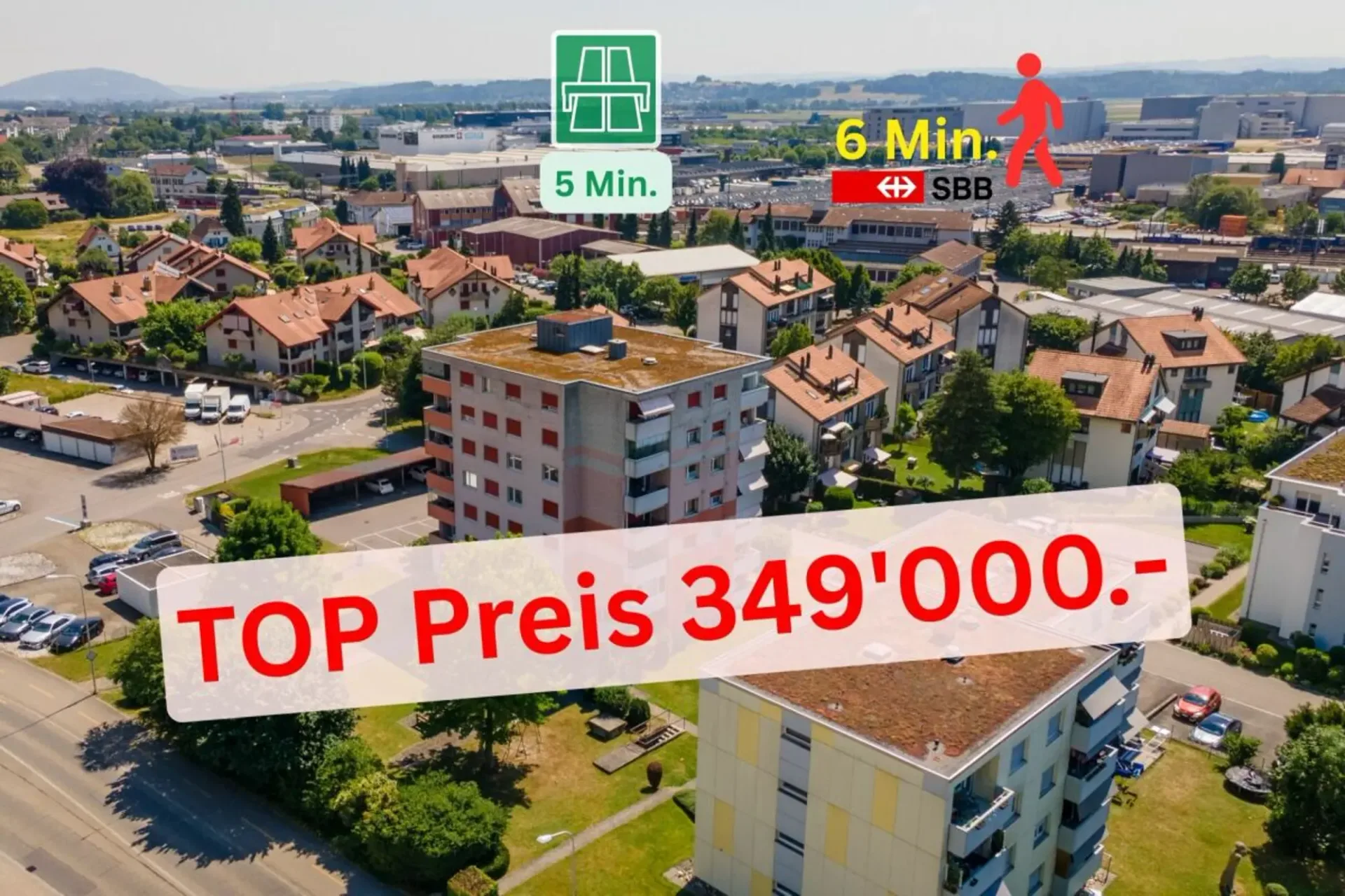 TOP Preis 349'000.- | Gute Bausubstanz und schnell auf der Autobahn
