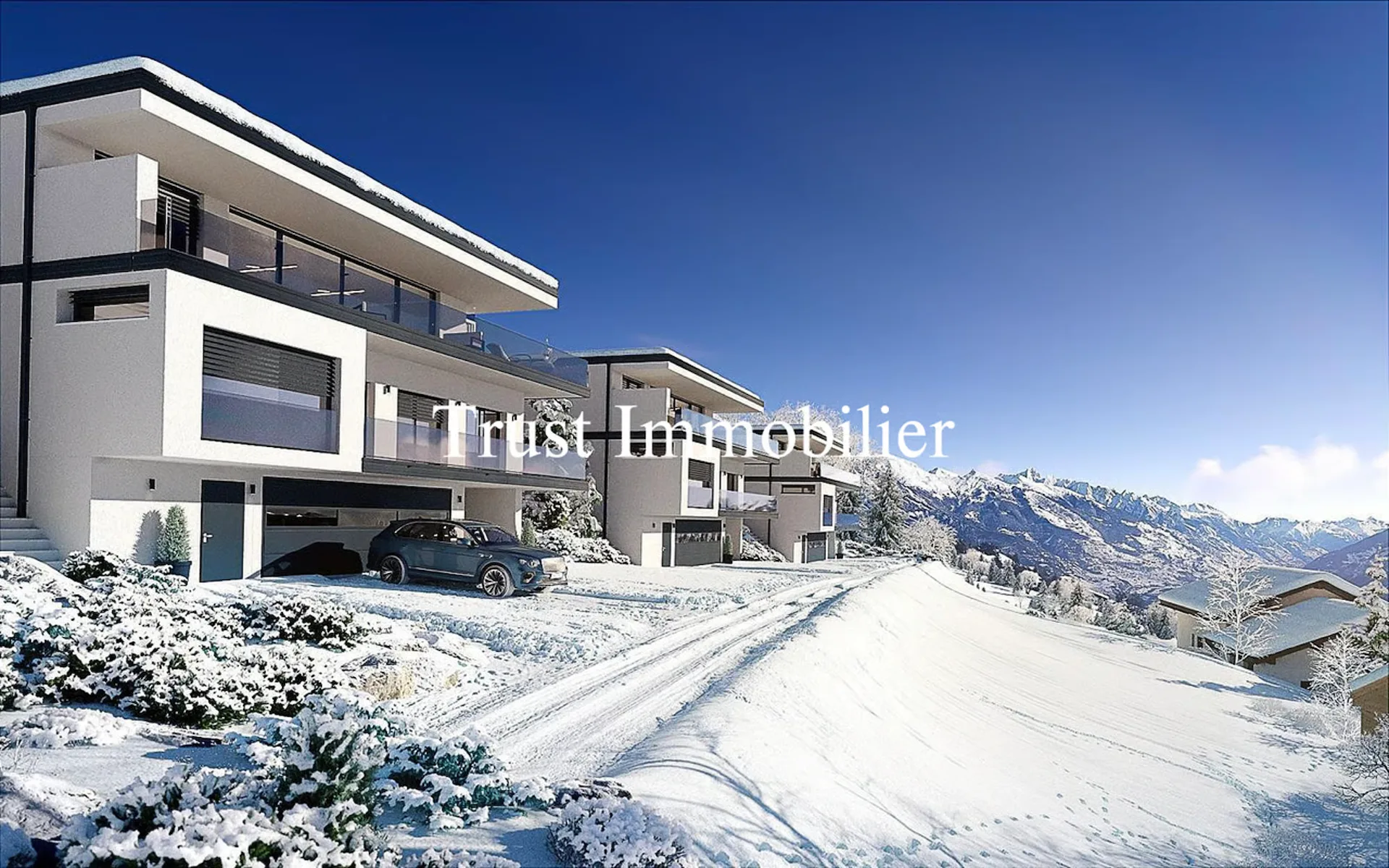 6003. Maison moderne neuve à Chermignon d'en Haut