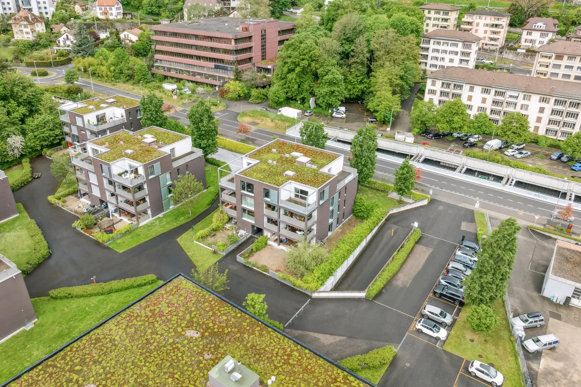 Parkplatz innen
