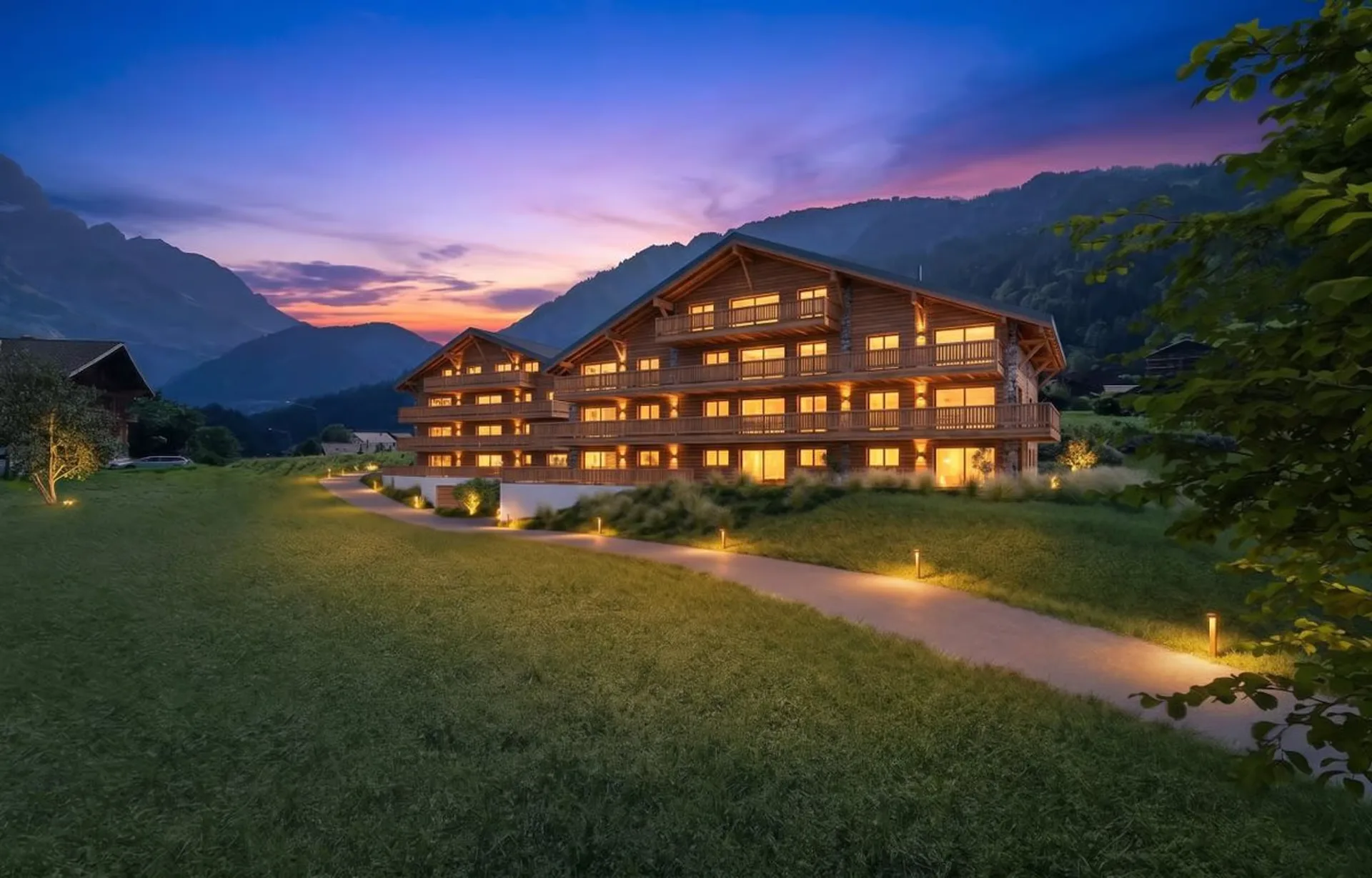 Neues Dachgeschoss-Apartment mit 3.5 Zimmern in Champéry - Hauptwohnsitz - Verkauf nach Bauplan (Einheit 23)