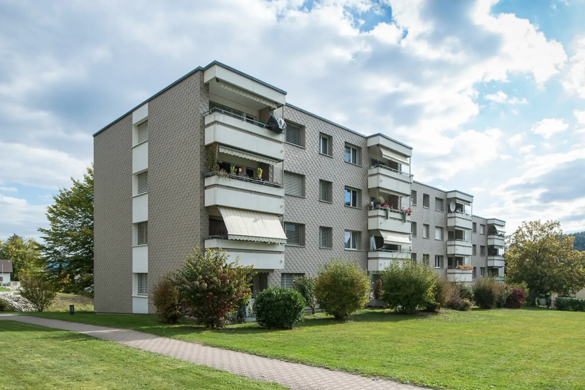 Modern apartment in a quiet neighborhood