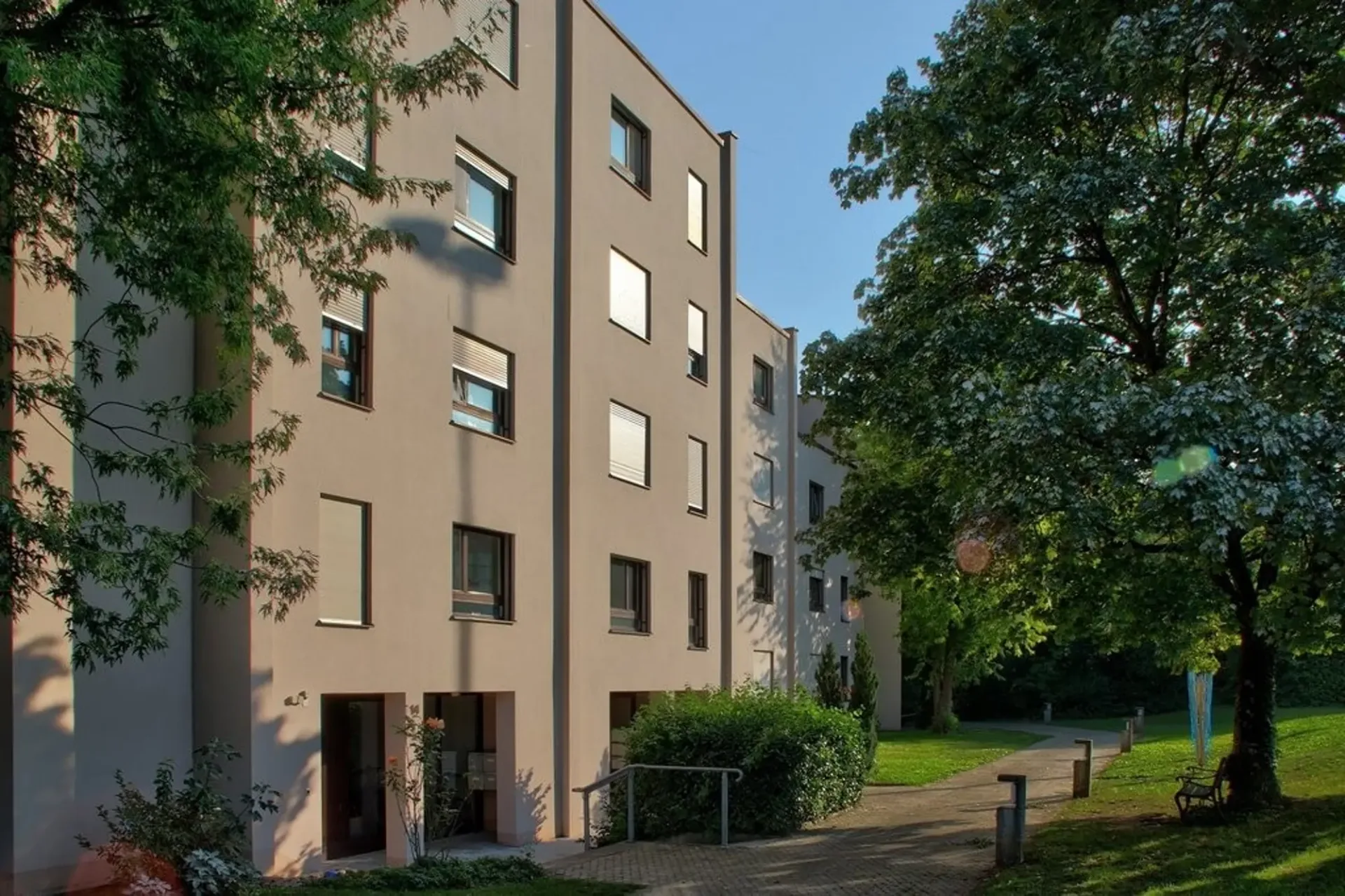 Wohnung im städtischen Liestal mit ländlicher Aussicht