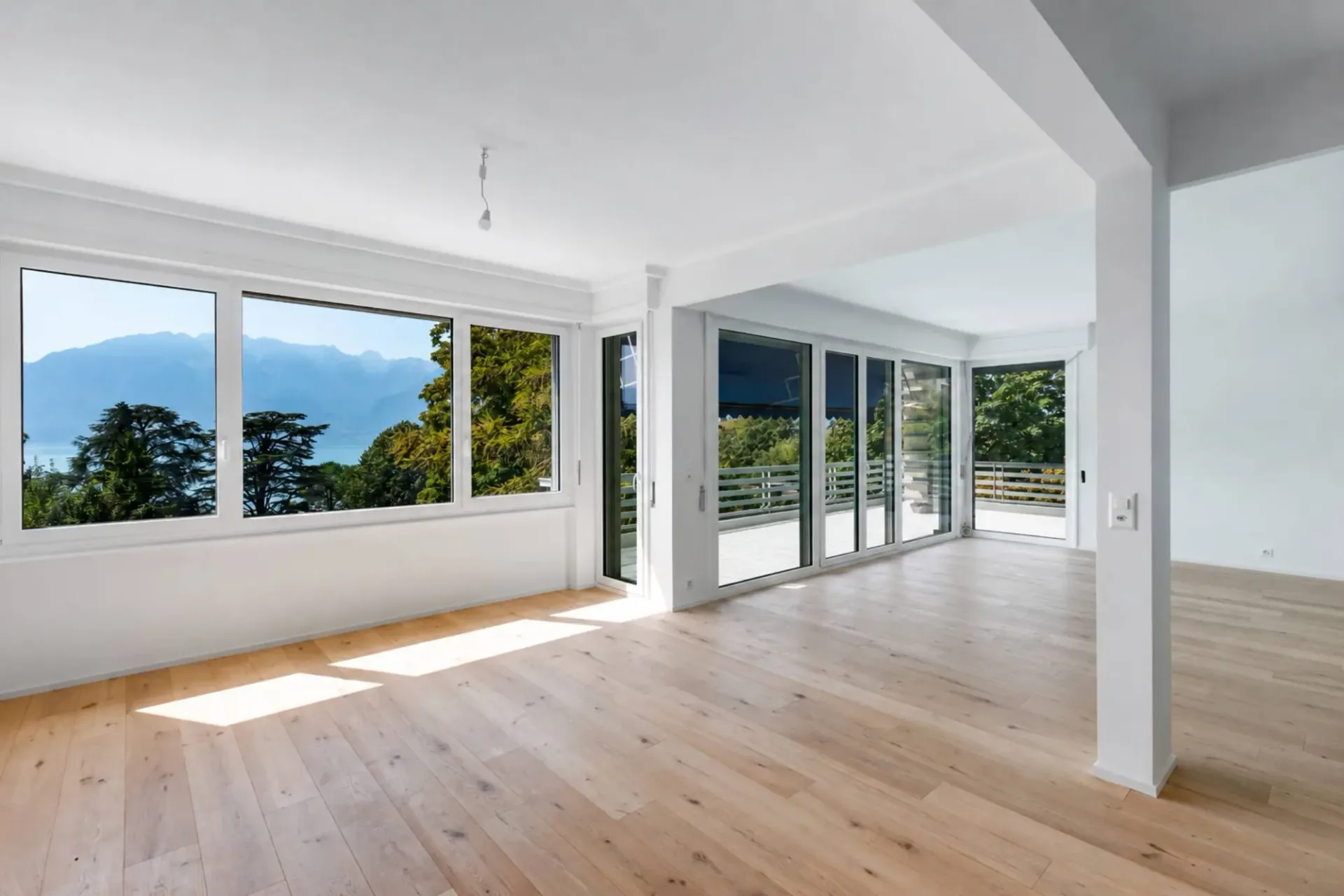 Spacieux appartement rénové avec jardin