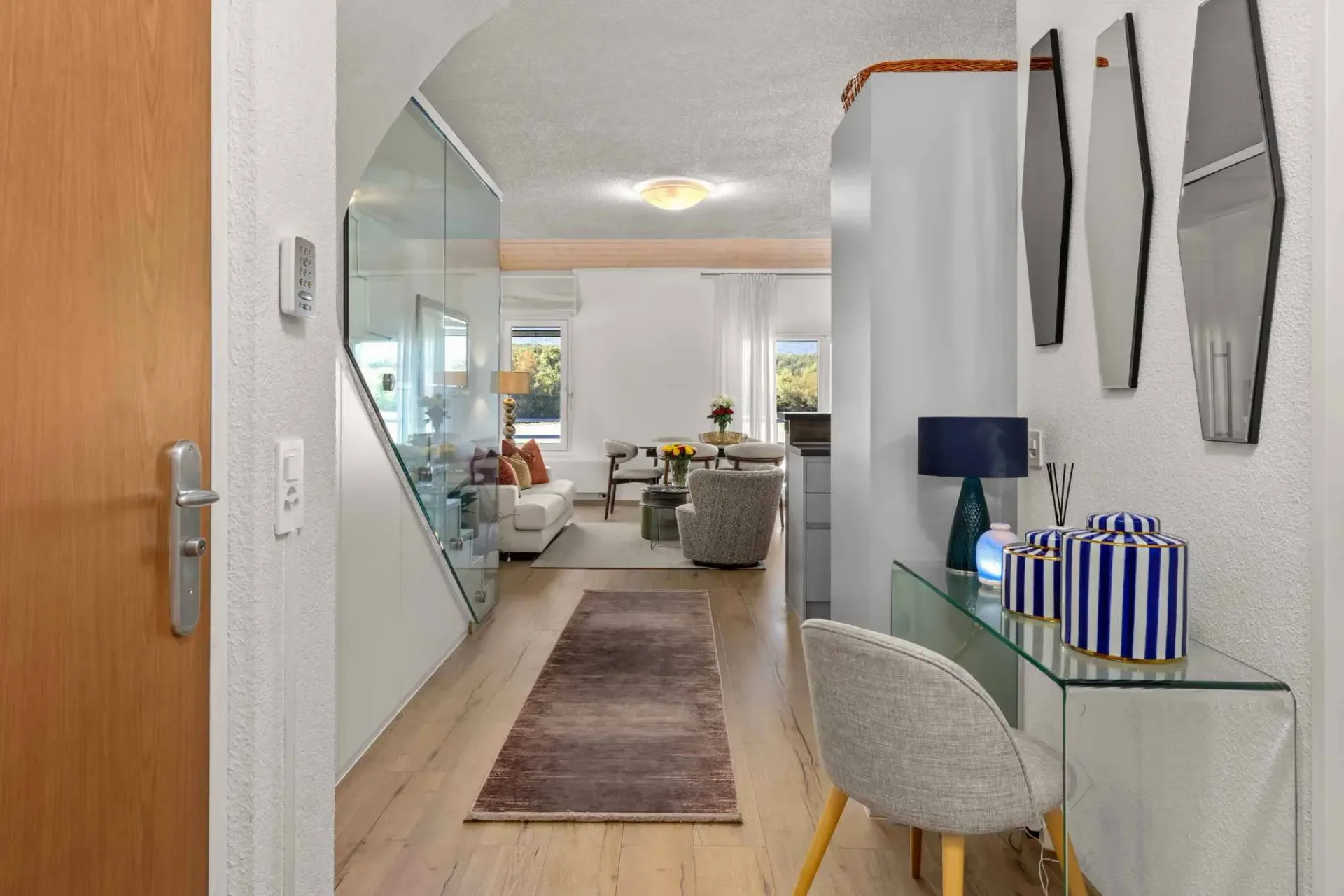 Duplex rénové face aux champs