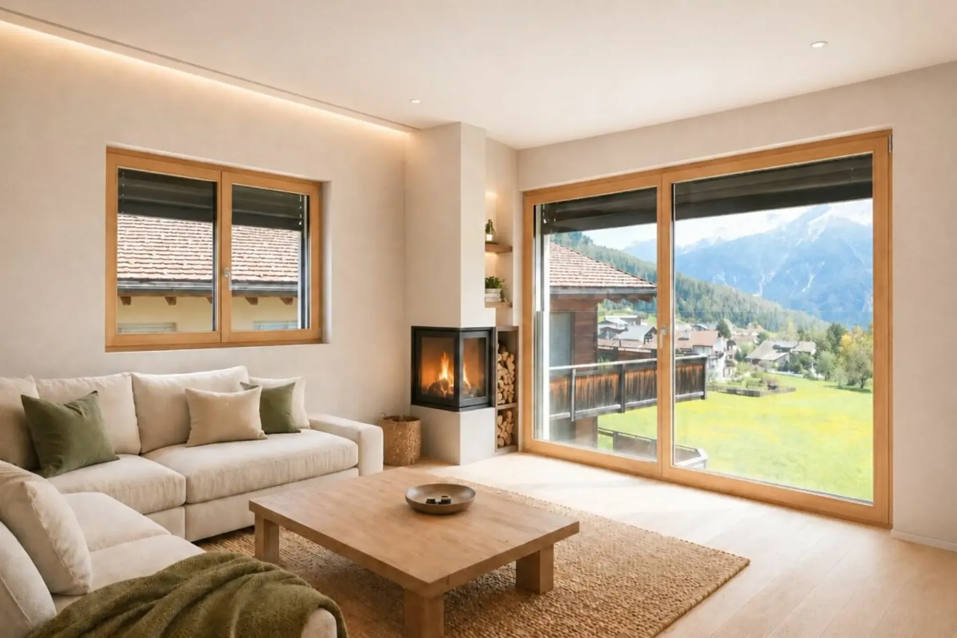 5.5 Zimmer-Dachmaisonette Neubauwohnung mit einzigartigem Bergpanorama