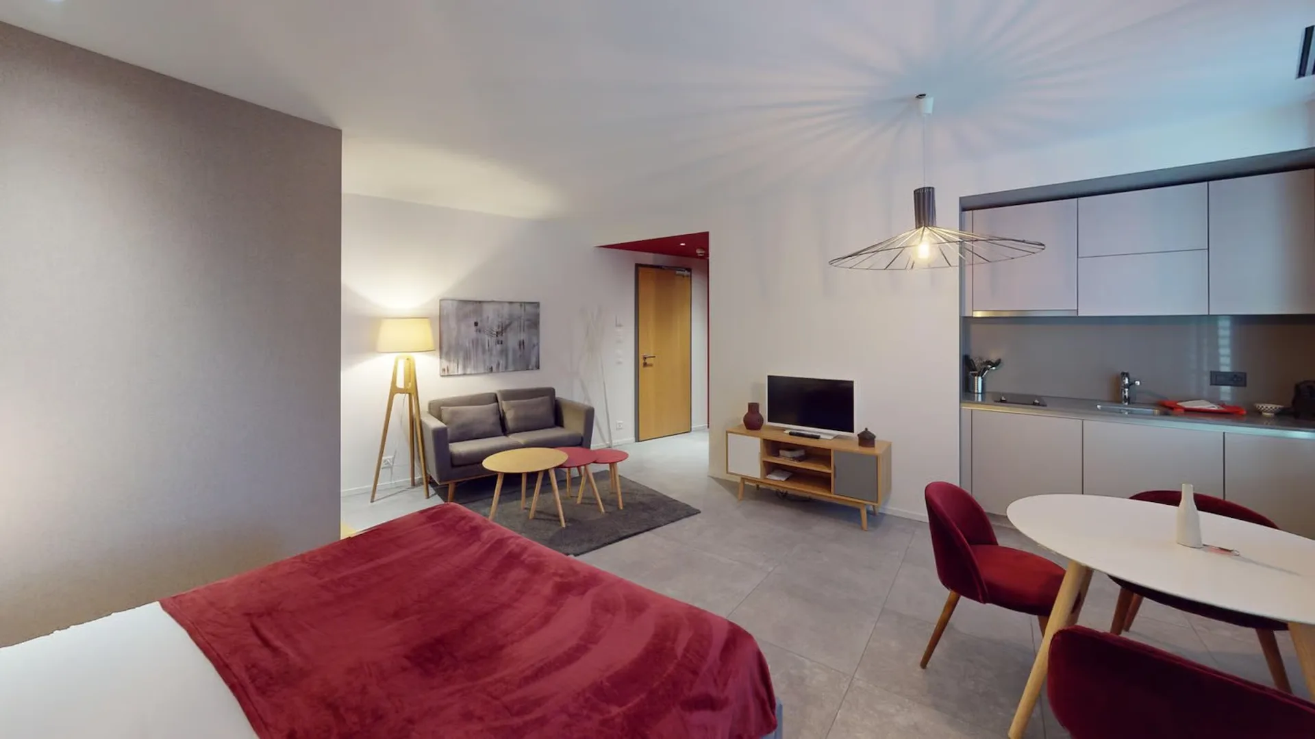 Studio meublé charmant près du Lac Léman (Quartier de Cornavin)