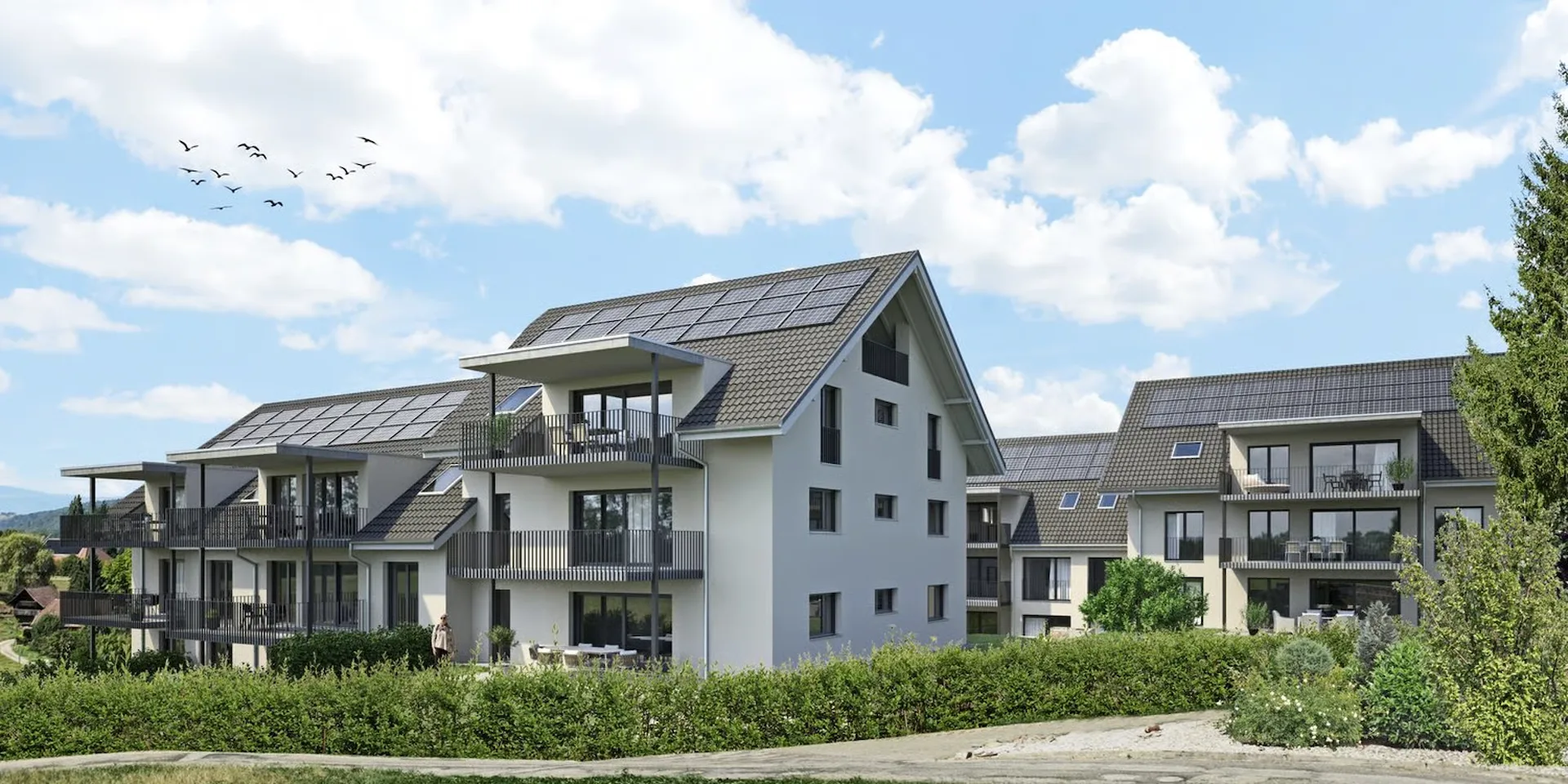 4.5-Zimmerwohnung im Erdgeschoss mit Gartenanteil im Rodacher"