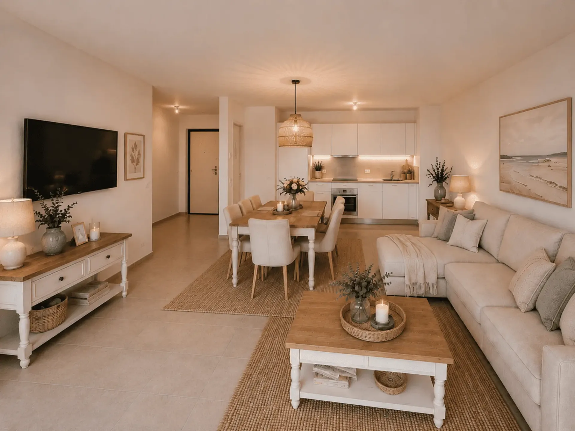 Appartement moderne et récent de 2,5 pièces, jamais habité