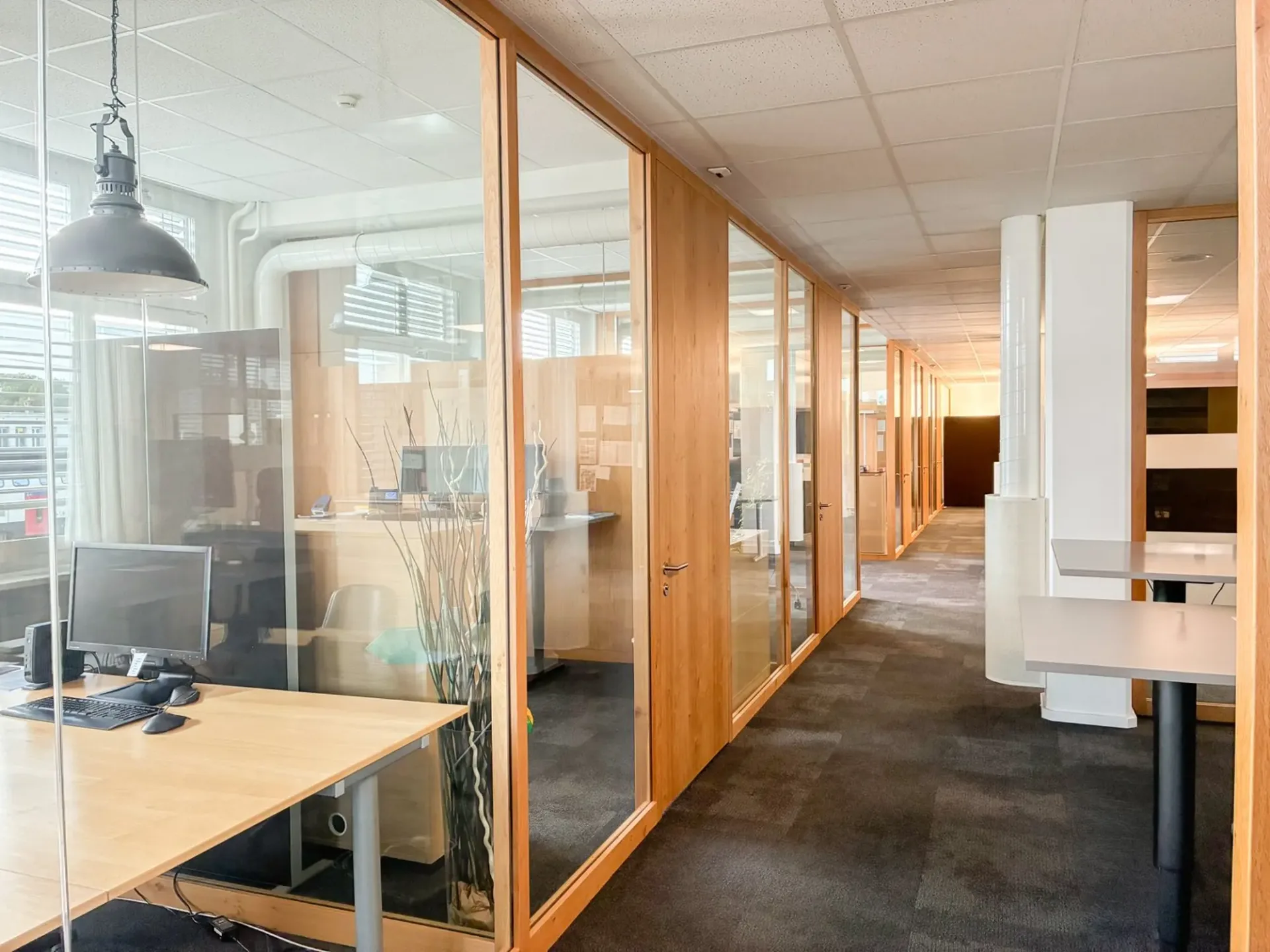 Modern fully developed office space in top location in Zofingen – 627 m² on the 1st floor