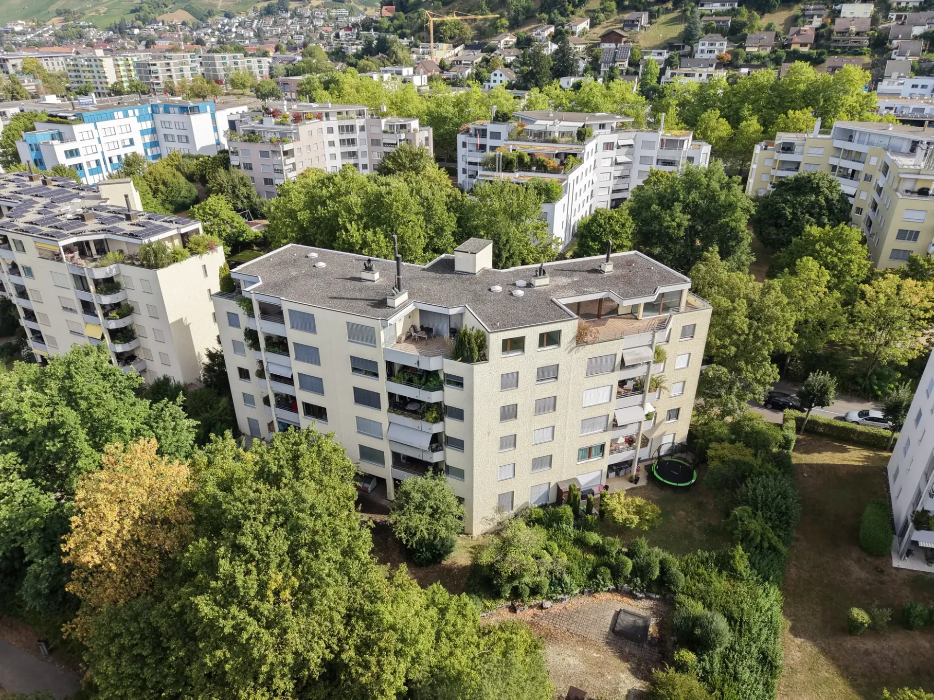 Wohnen mit grosser Terrasse und Weitsicht