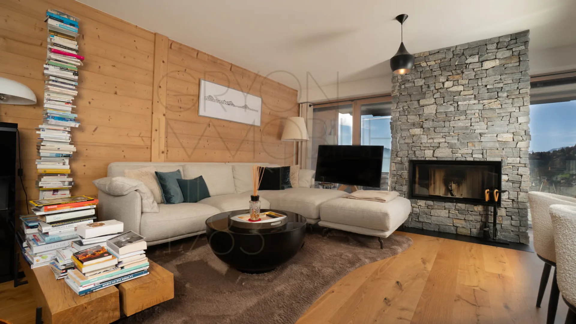 Zentrum von Villars, 4,5 Zimmer von hohem Standard (128 m², 2020)