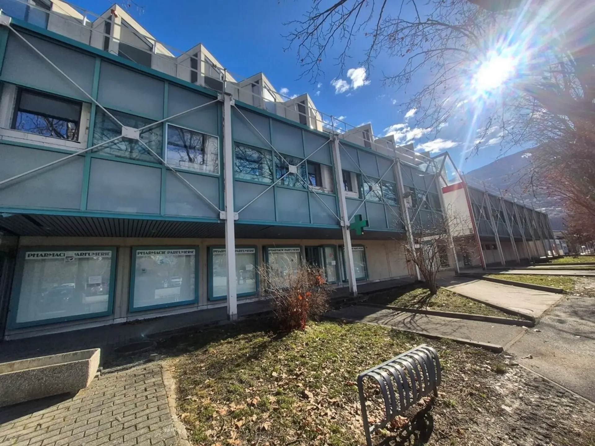 Gewerbeflächen in Sion - derzeit im Umbau