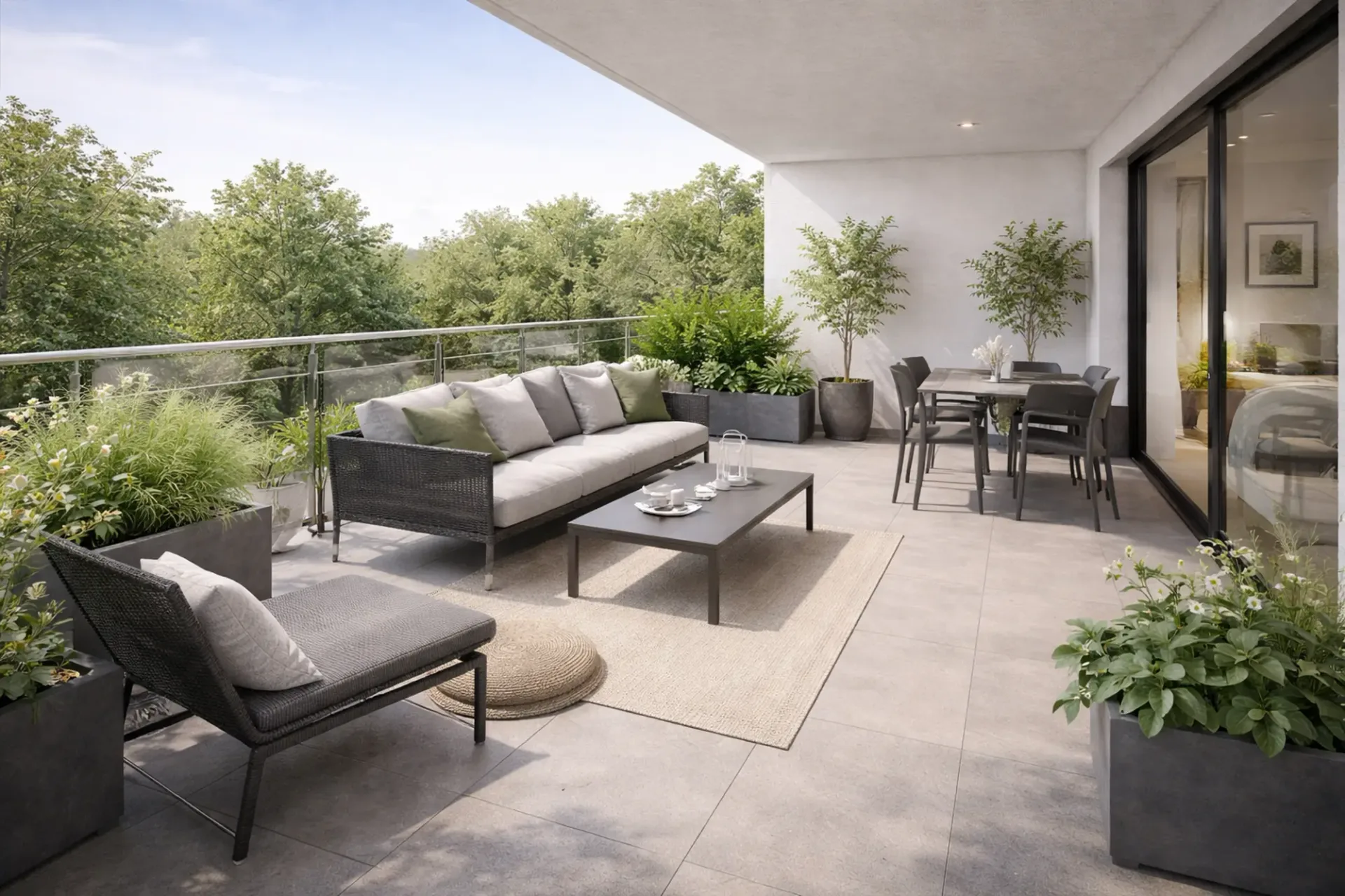 Wohnung 2,5 Zimmer in neuer Promotion gegenüber dem Golf von Sierre
