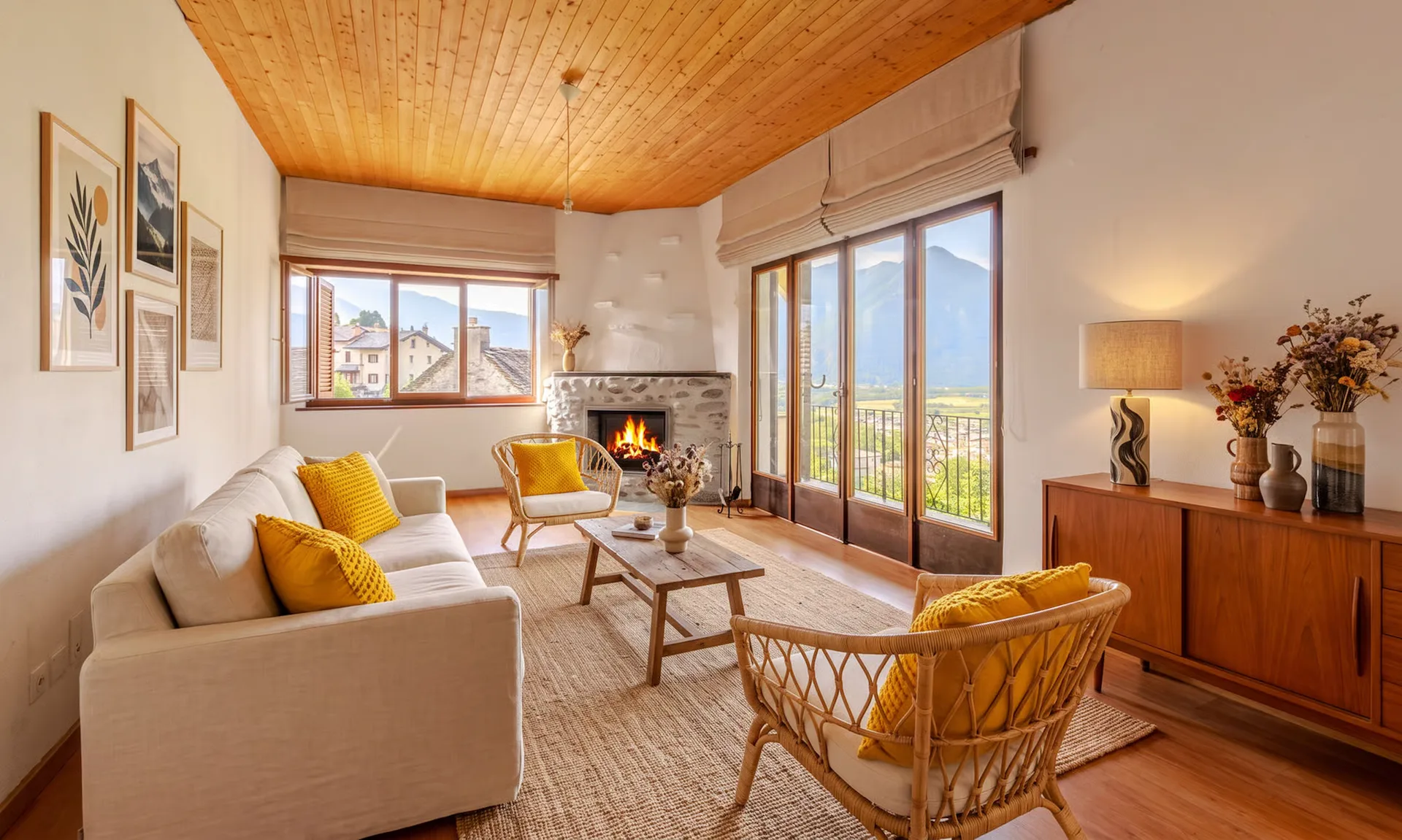 Belle maison tessinoise de 5,5 pièces avec vue sur le lac à Cugnasco