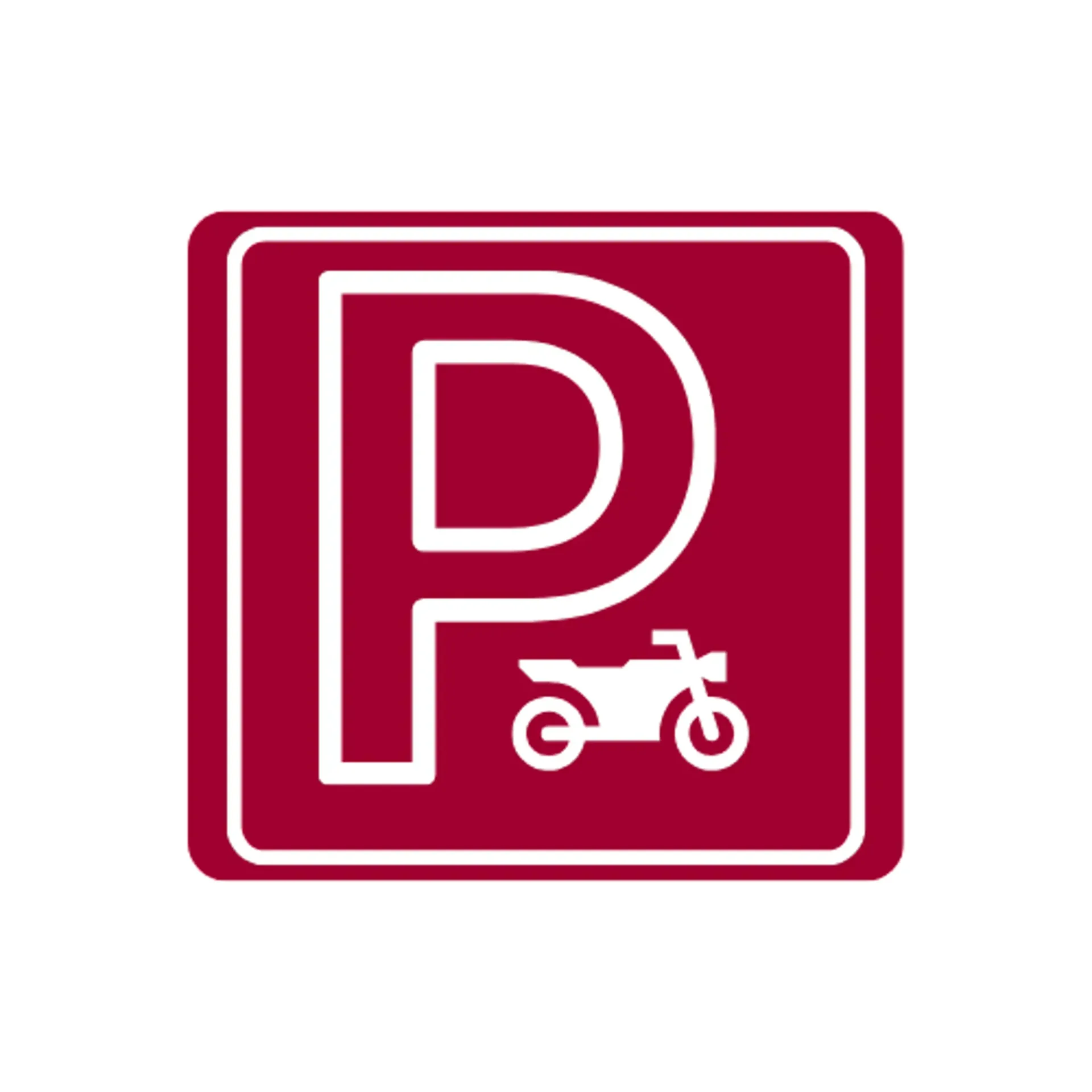 Motorradabstellplatz