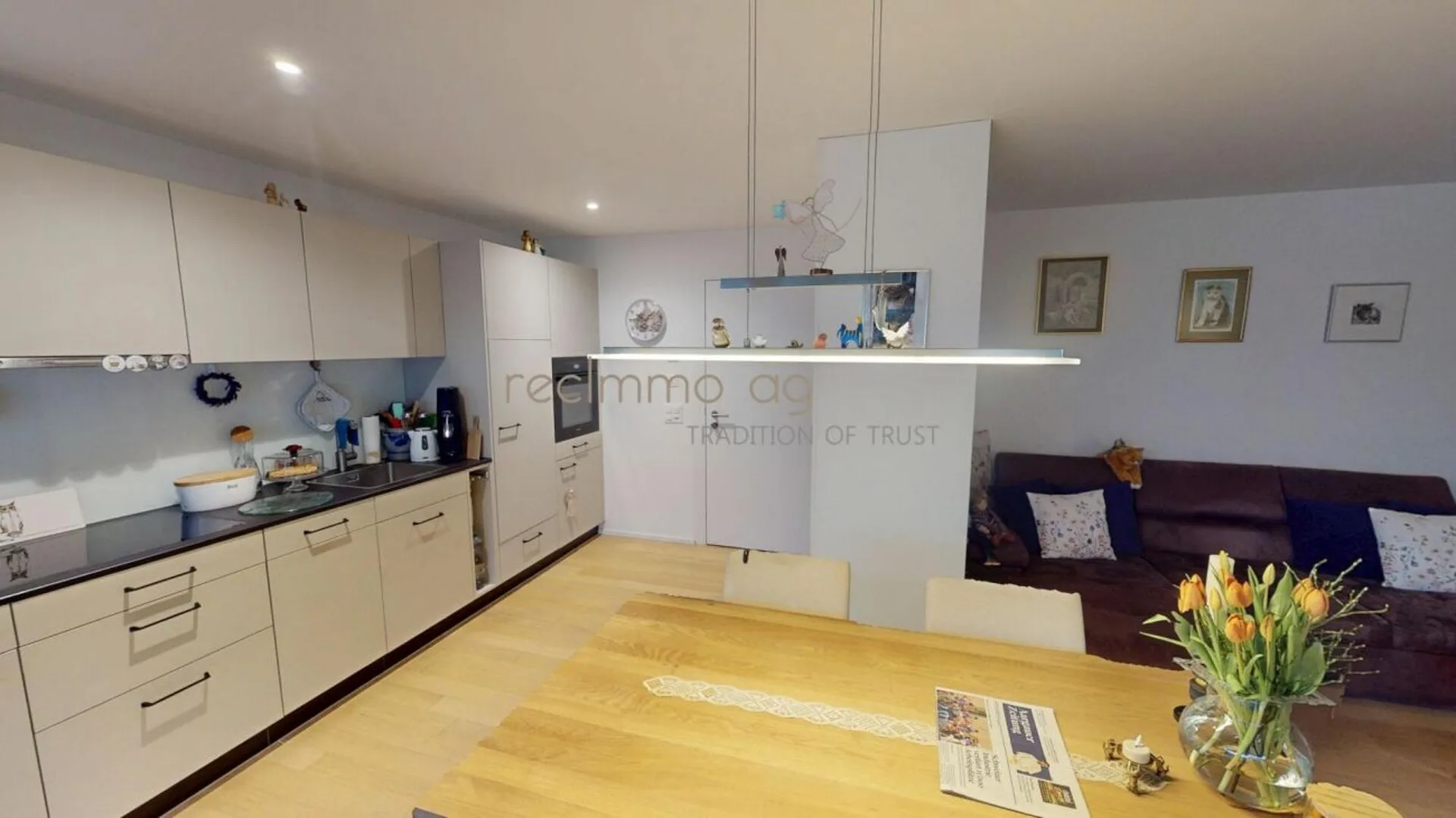 Moderne 2.5-Zimmer-Wohnung mit grosser Terrasse - Minergie