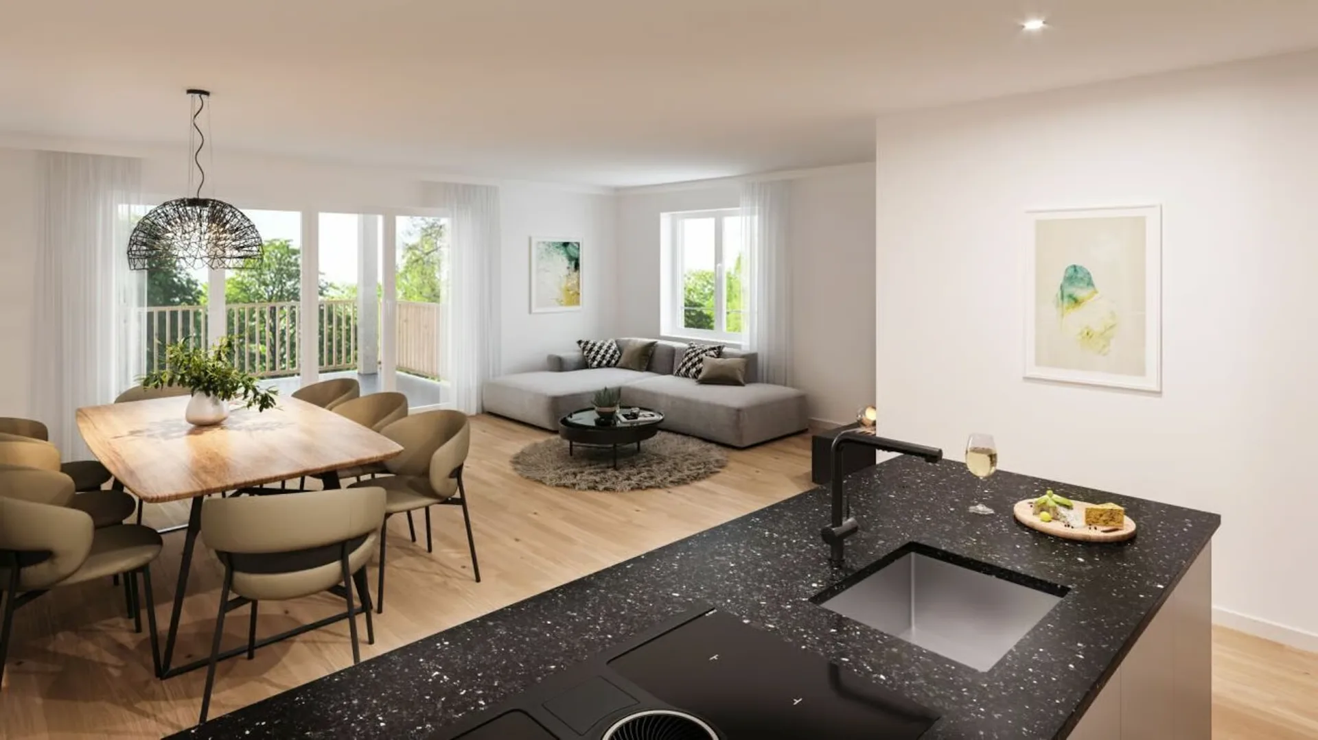 Neubau - Erstbezug / 4½-Zi.-Maisonette-Wohnung Dachgeschoss