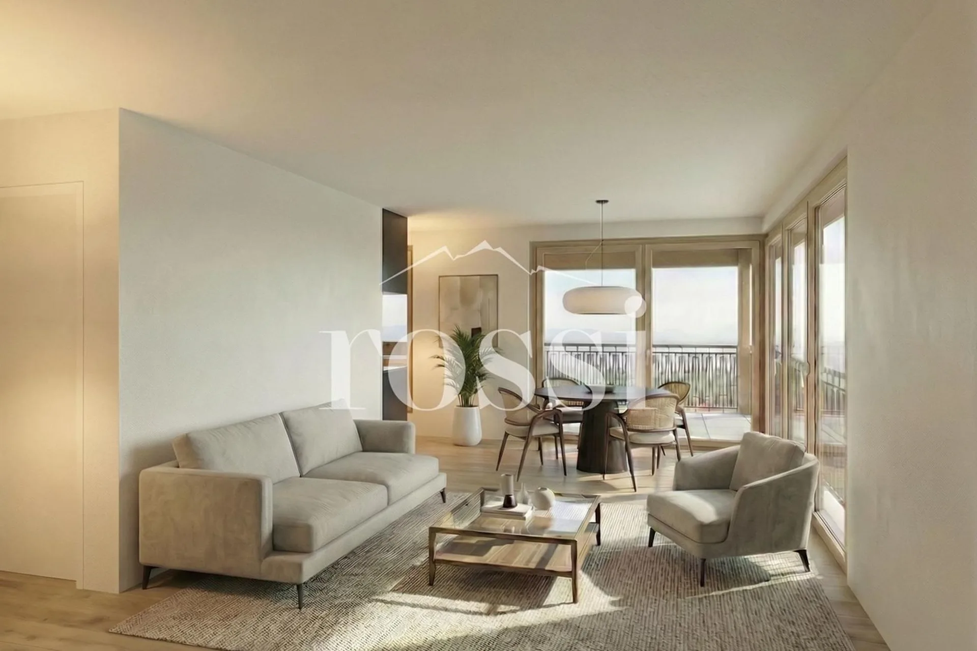 Appartement de 2.5 pièces attique avec balcon à vendre à Cottens