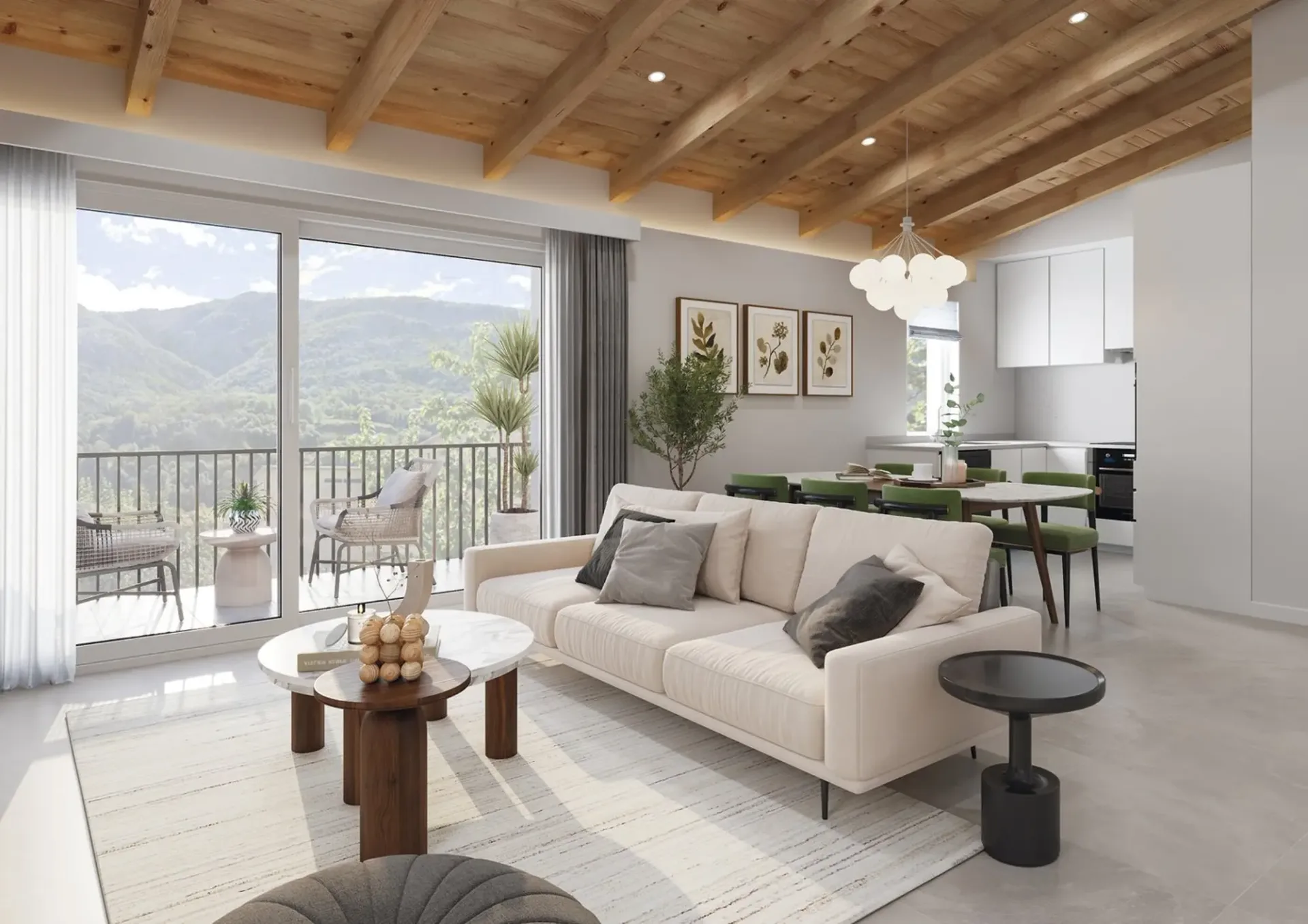 NUOVI 4.5 ALTO STANDING A PREZZO INTERESSANTE NEL CUORE DEL TICINO!