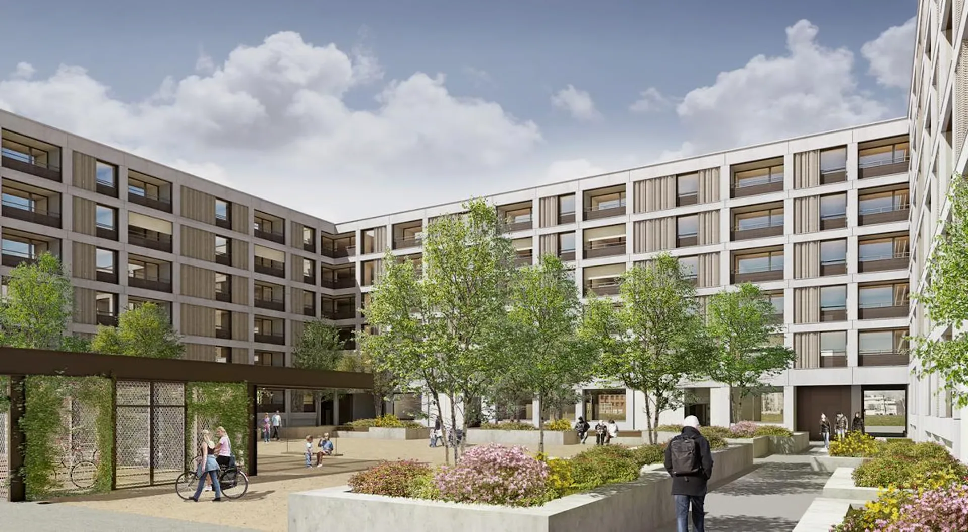 Edle, moderne 3.5 Zi. Wohnung im Herzen des Glattparks - ruhige Lage
