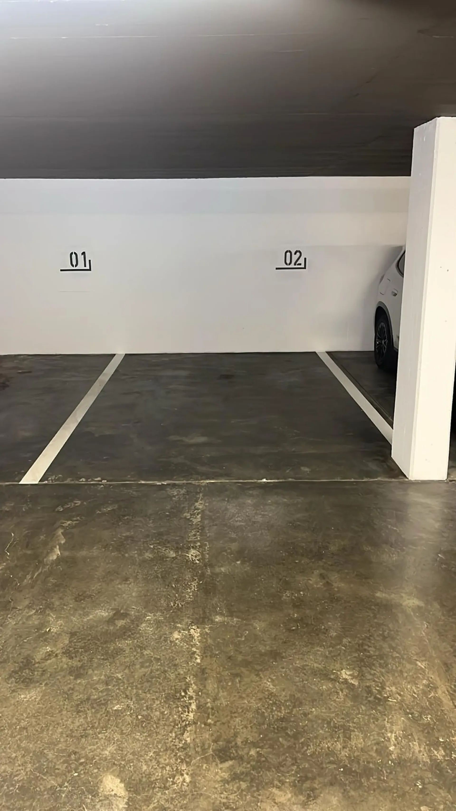 Parkanlage in der Tiefgarage Via Muggina 4