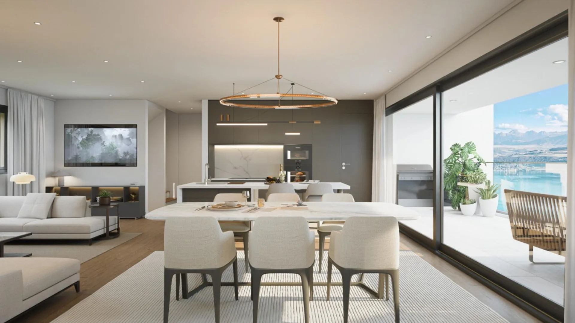PROJET NEUF - 6 MAISONS A VILLARS-BURQUIN AVEC VUE PLONGEANTE SUR LE LAC !