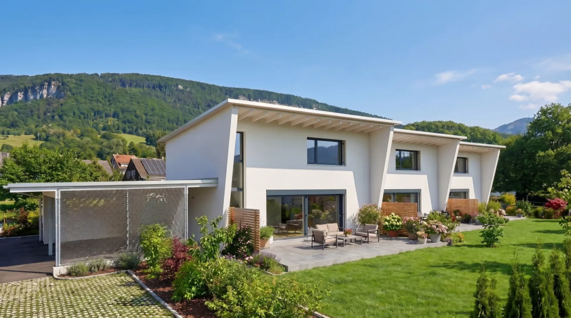 Neubau-Reiheneinfamilienhaus mit vielen Extras in Oberbipp